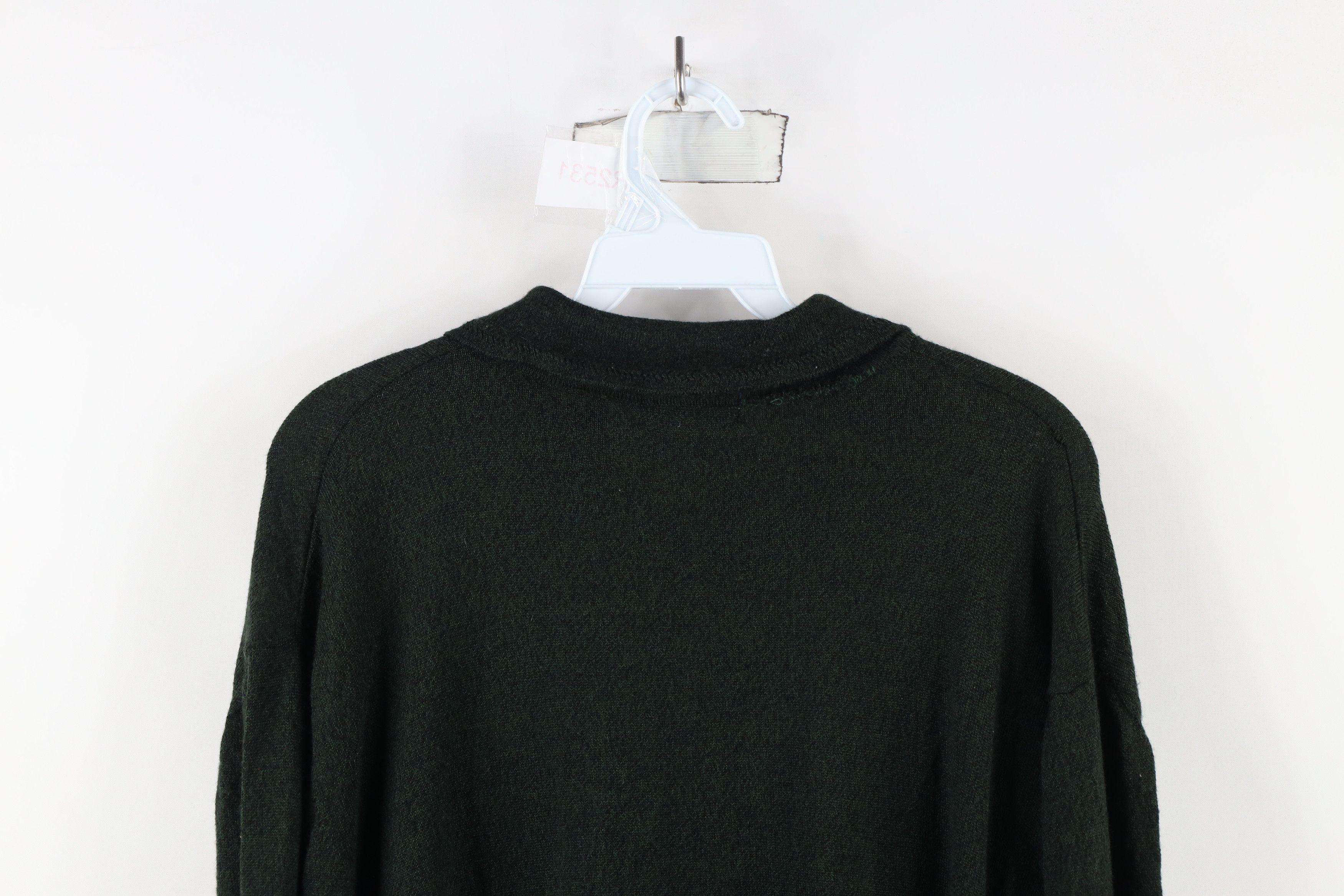 Vintage Vintage 90s US Open Congressional Wool Knit Collared Sweater Size US L / EU 52-54 / 3 - 12 Thumbnail