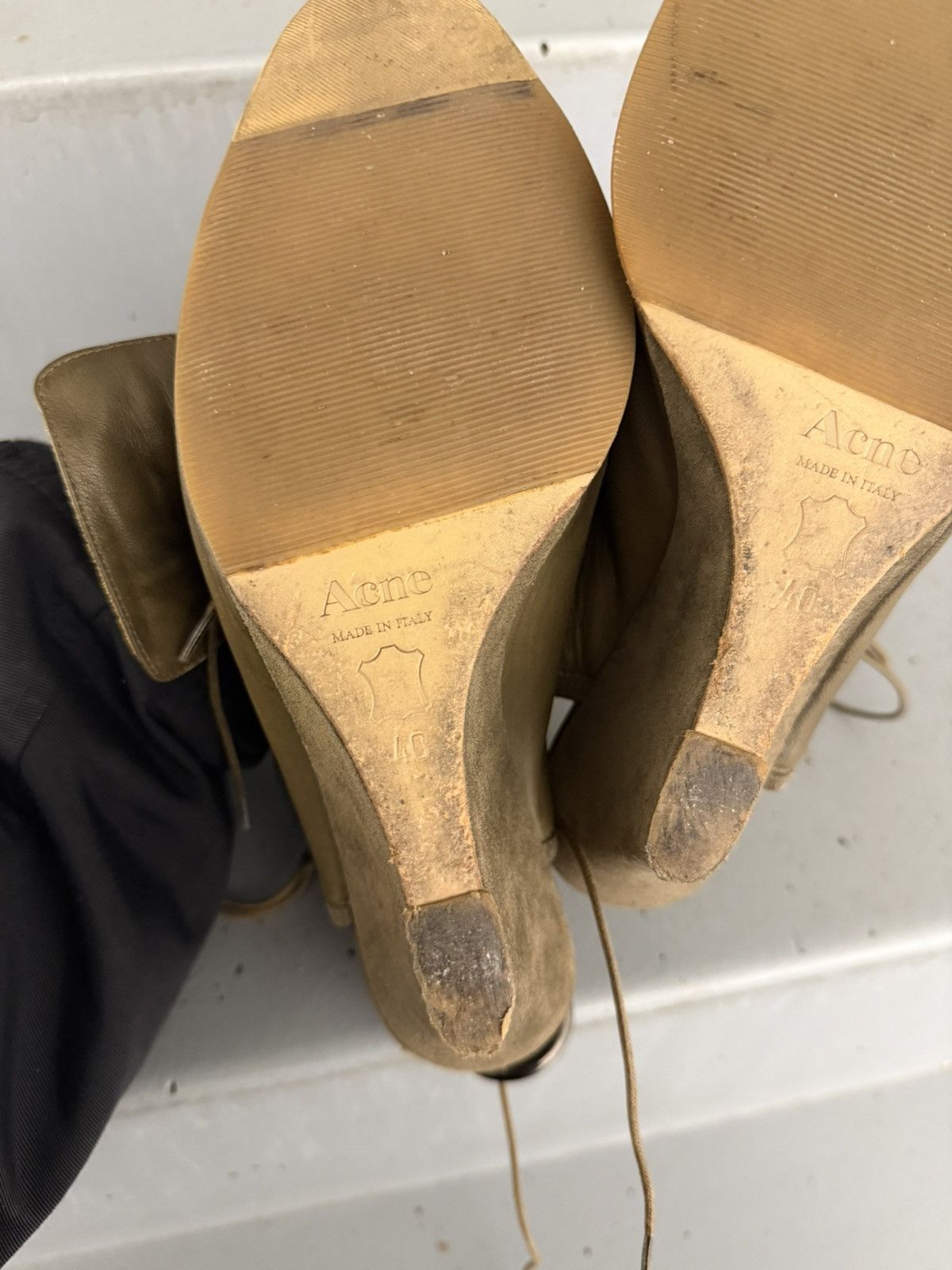 Acne Studios Acne Studios Wedge Multi-laces Sandals Size US 10 / IT 40 - 17 Thumbnail