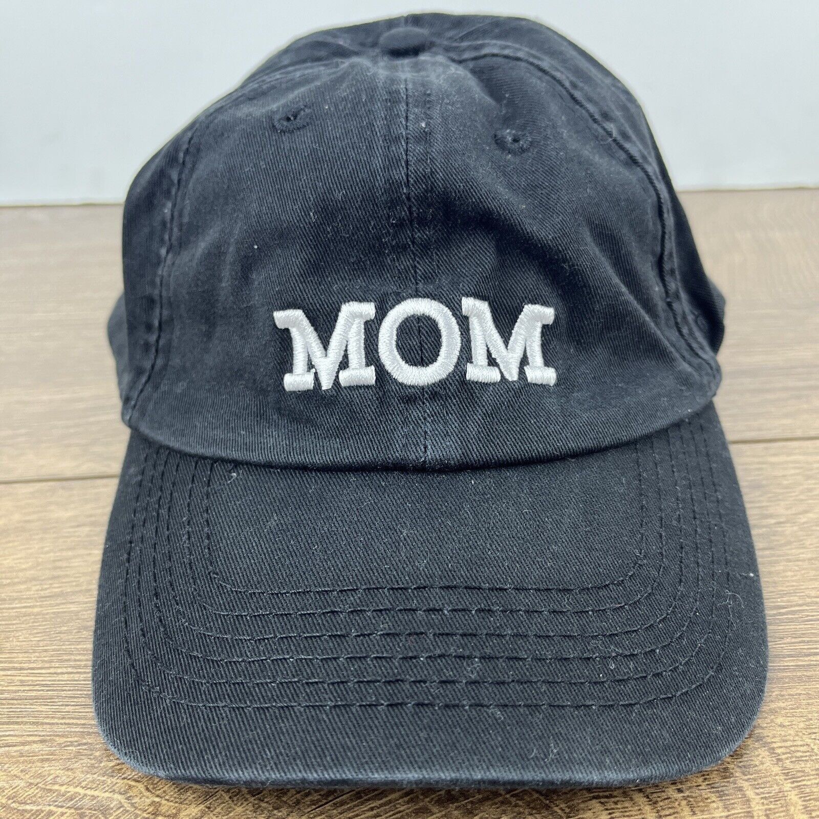 Other Mom Hat Mom Baseball Hat Black Hat Adjustable Adult Size Hat Size ONE SIZE - 4 Thumbnail