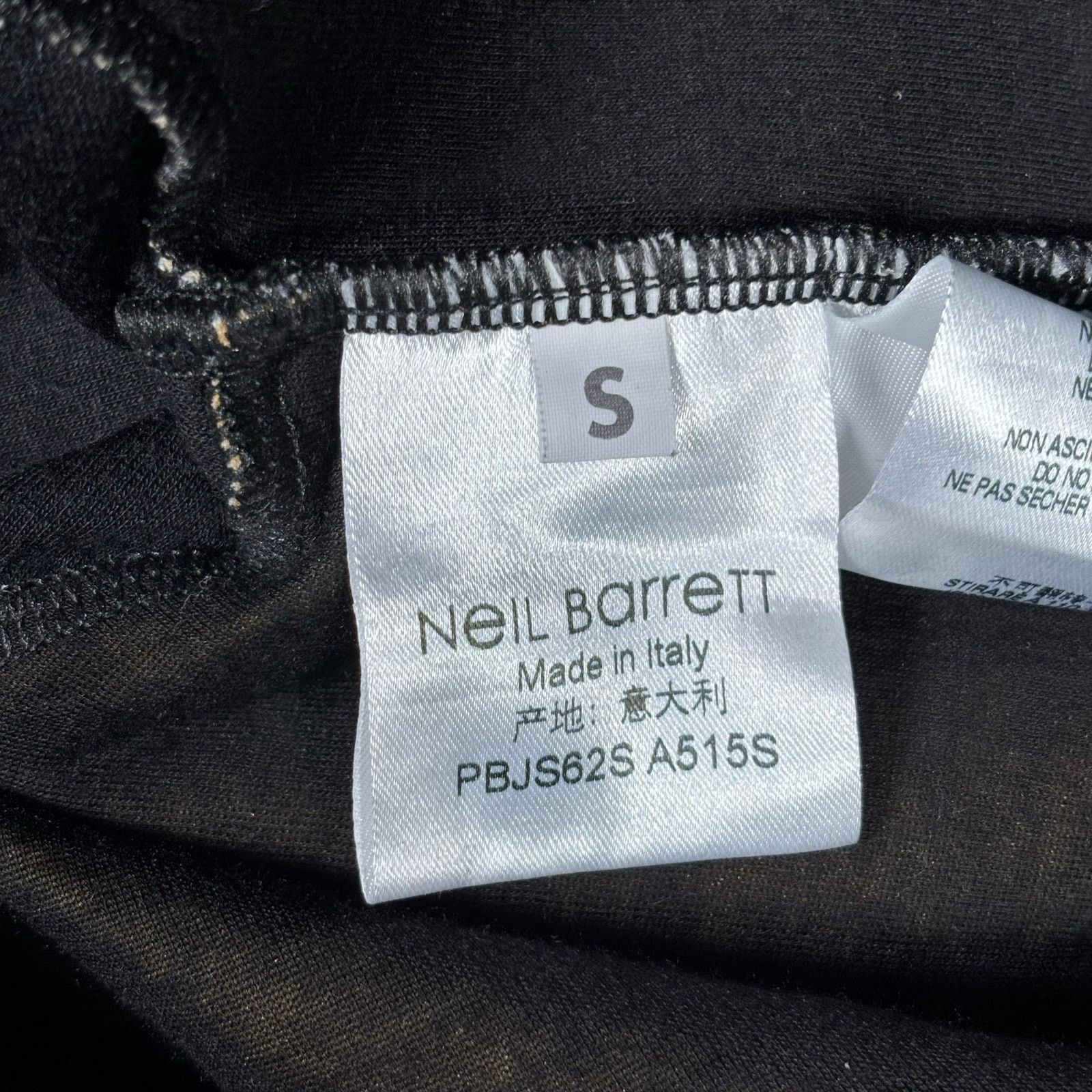 Neil Barrett Neil Barrett Sliced Hercules Scuba Sweatshirt Small Italy Size US S / EU 44-46 / 1 - 9 Thumbnail
