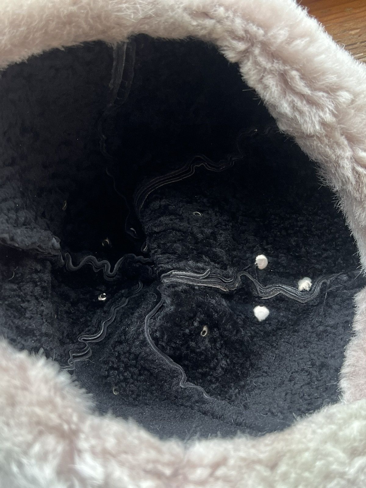 Japanese Brand OpiumBlack Y2K Mongolian hat Vintage Rap Fur hype Size ONE SIZE - 9 Thumbnail