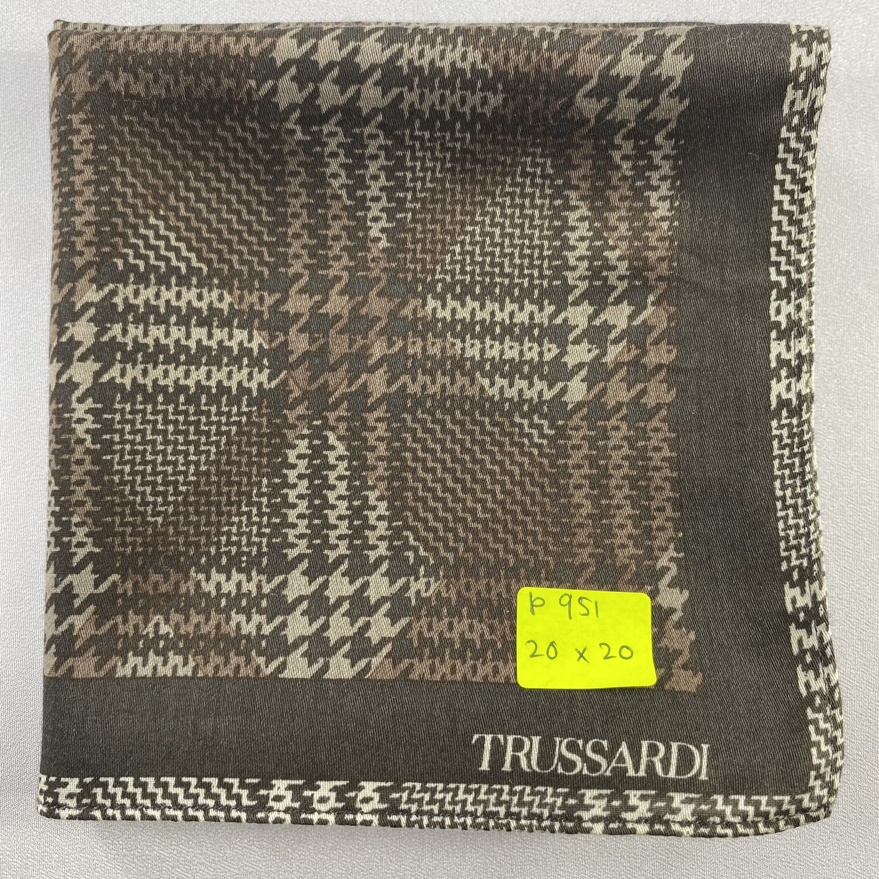 Trussardi × Vintage Trussardi Neckerchief / Bandana / Handkerchief-P951 Size ONE SIZE - 5 Thumbnail