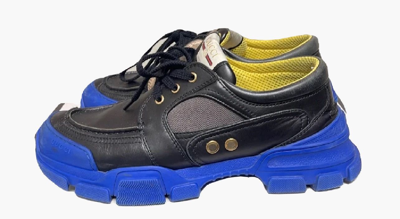 Gucci Gucci BOATREK leather sneakers Size US 10 / EU 43 - 4 Thumbnail