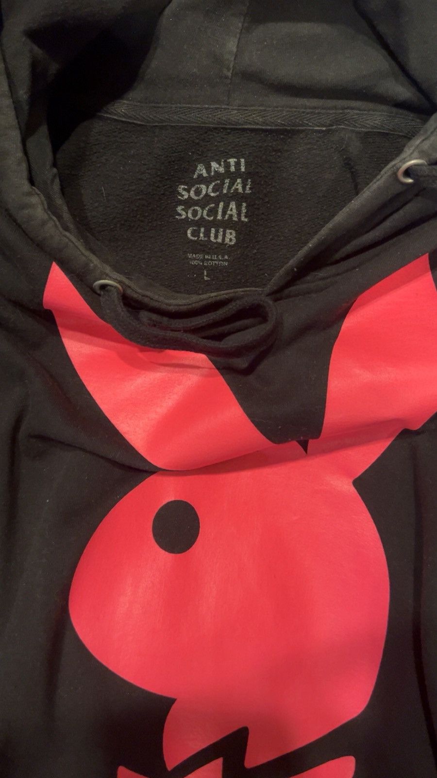 Anti Social Social Club × Playboy Anti Social Social Club x Playboy Hoodie Size US M / EU 48-50 / 2 - 2 Thumbnail