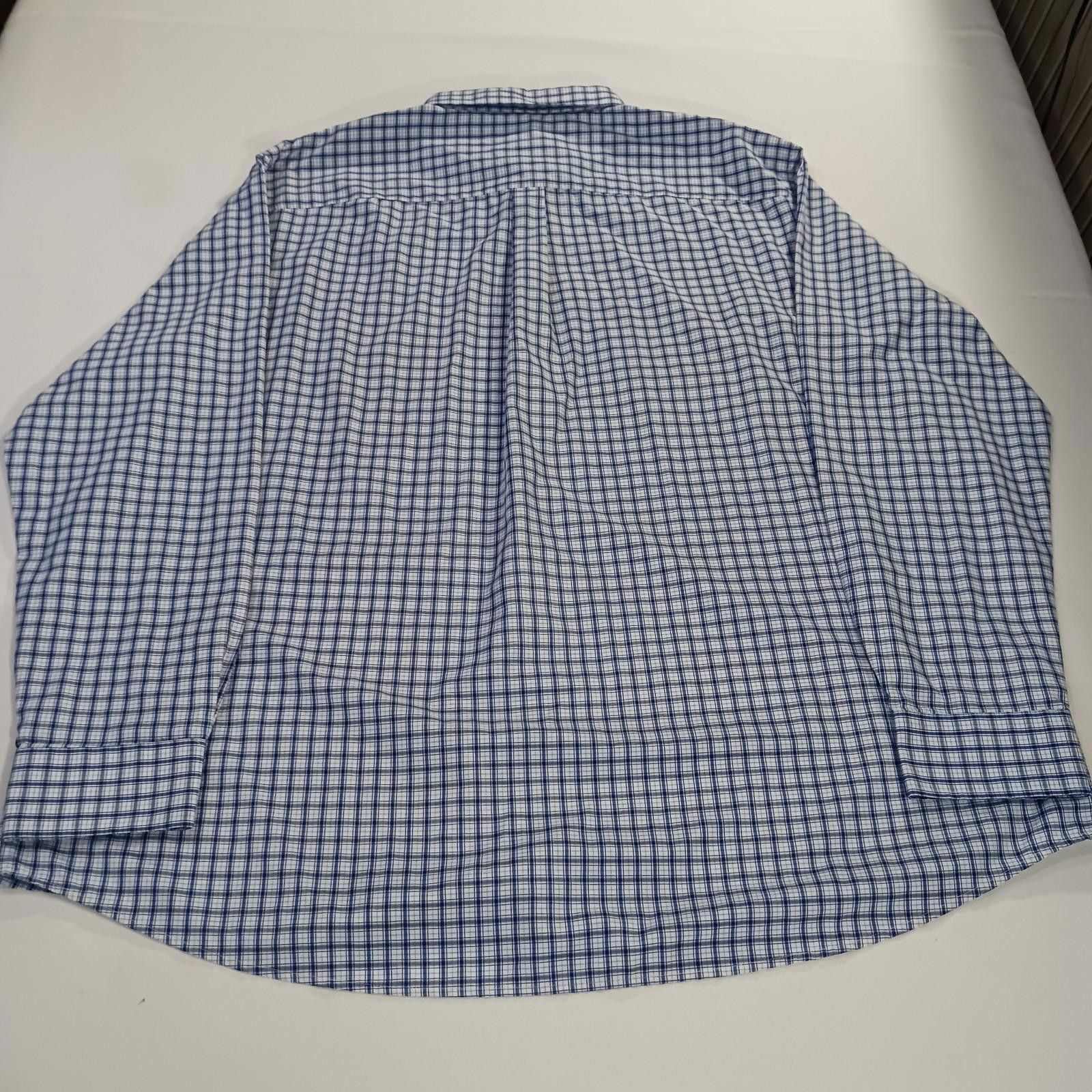 Other Classic Collection Regular Fit Men's Blue & White Shirt 3XL Size US XXL / EU 58 / 5 - 2 Thumbnail