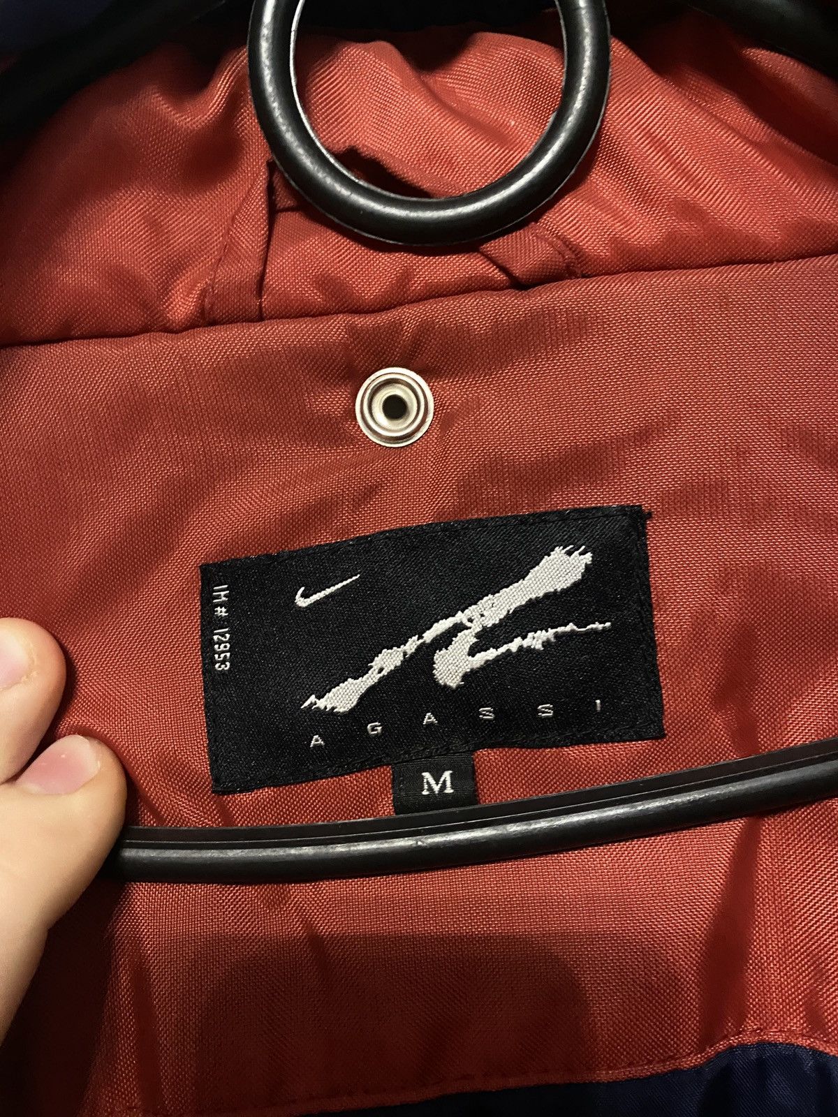 Nike × Vintage Rare Vintage Jacket Nike x Agassi Big Logo Size US M / EU 48-50 / 2 - 6 Thumbnail