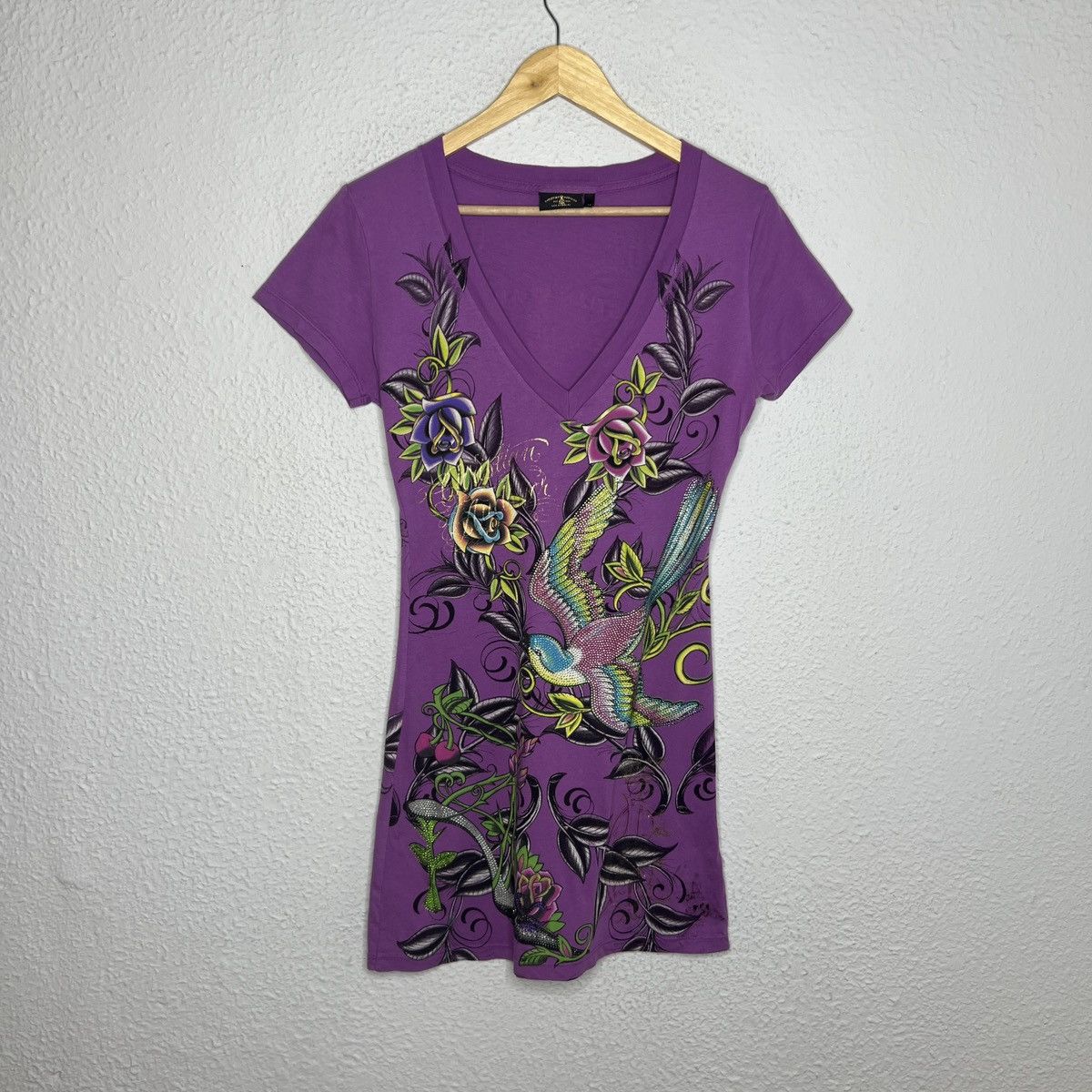 Christian Audigier ED HARDY by Christian Audigier Y2K Mini dress Size S / US 4 / IT 40 - 1 Thumbnail