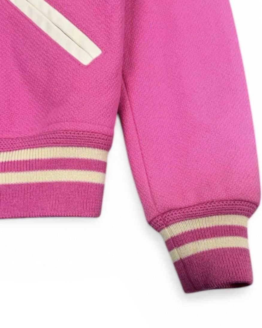 Saint Laurent Paris 17SS Teddy Jacket in Pink Size US XXS / EU 40 - 4 Thumbnail