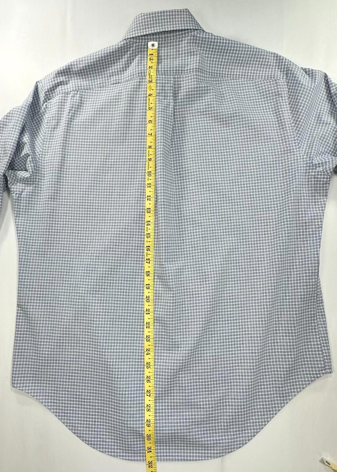 Lauren Ralph Lauren Ralph Lauren Classic Non Iron Checked Button Up Blue Mens L Size US L / EU 52-54 / 3 - 3 Thumbnail