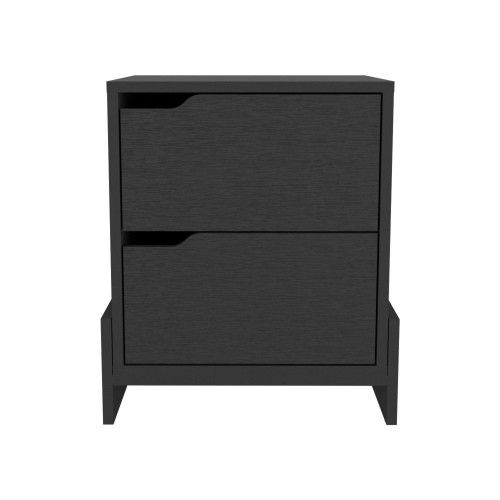 Designer × Homemade Nightstand Brookland, Bedside Table with Double Drawers and Size US L / EU 52-54 / 3 - 5 Thumbnail