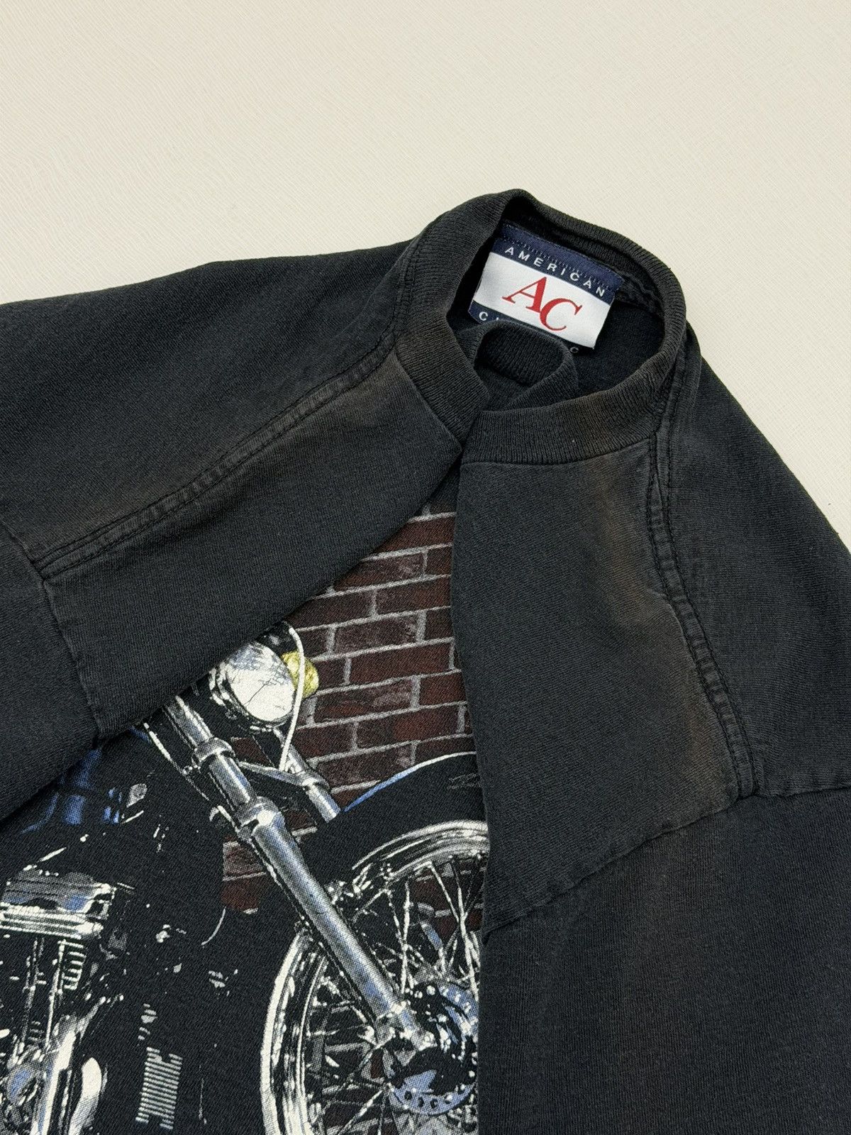 Harley Davidson Vintage 90s American Biker Classics Black Harley Davidson M Size US M / EU 48-50 / 2 - 7 Thumbnail