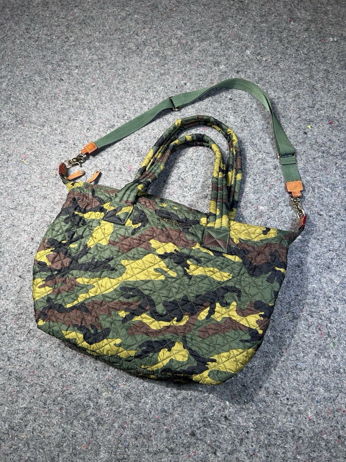 MZ Wallace MZ Wallace Camo Travel Jimmy Quilted Weekend Duffel Bag Size ONE SIZE - 2 Thumbnail