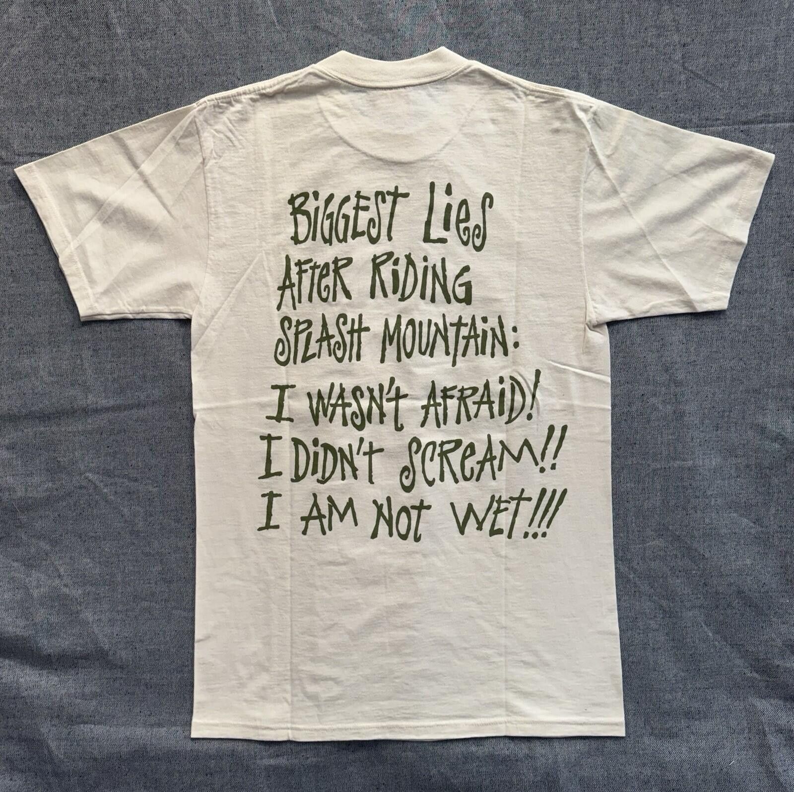 Disney Vintage 90s Disney Splash Mountain Mickey Shirt M Deadstock Size ONE SIZE - 4 Thumbnail
