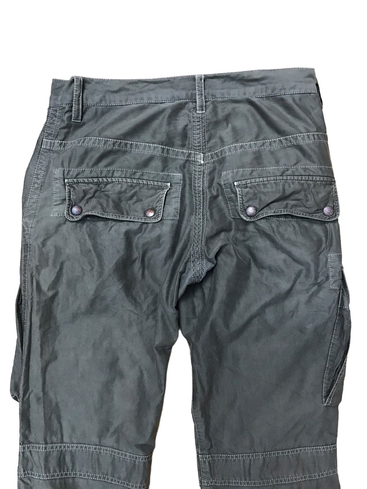 If Six Was Nine × Japanese Brand × KMRii HALB TACTICAL POCKET CARGO PANT Size US 32 / EU 48 - 11 Thumbnail