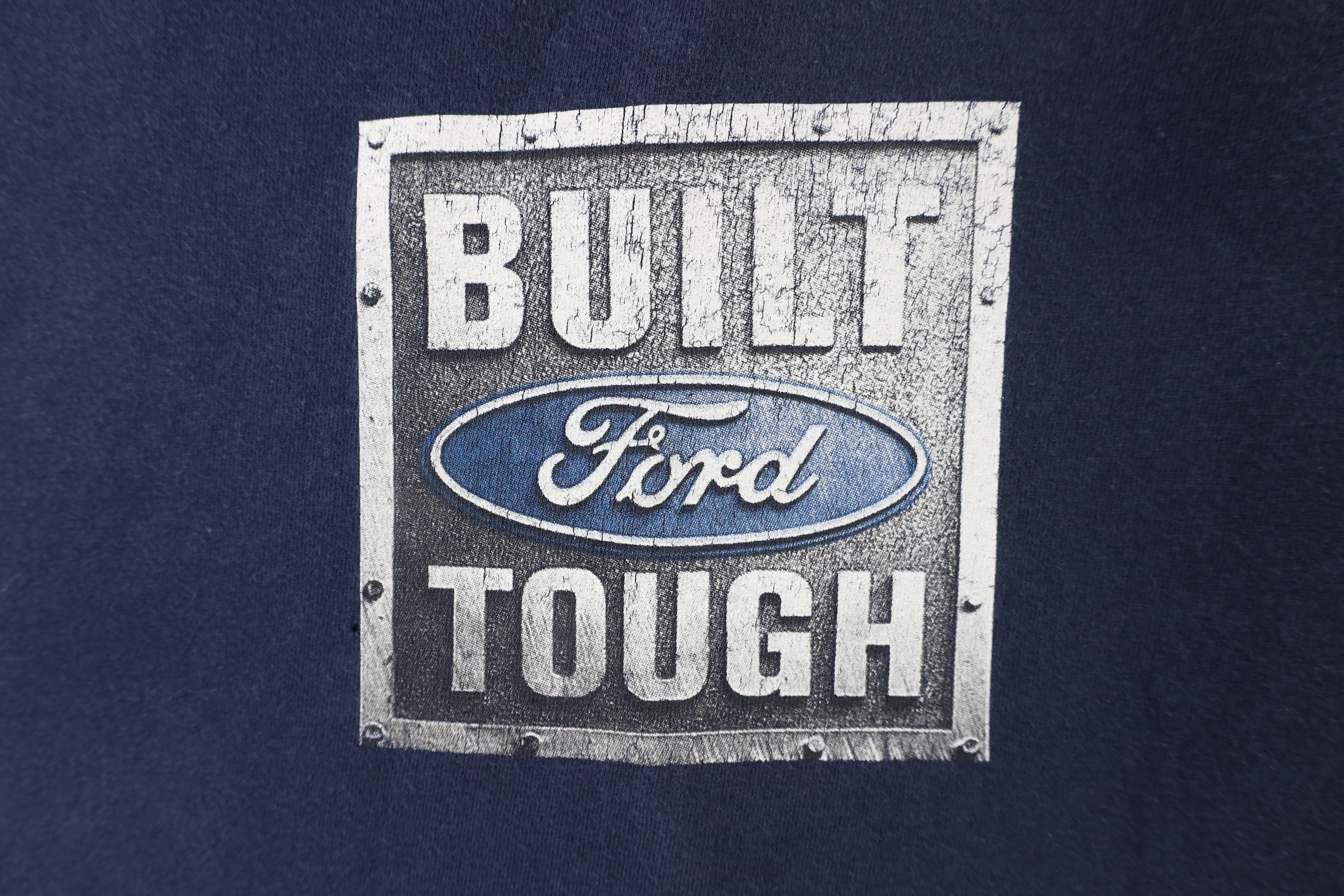 Vintage Vintage Motor Co F-150 Truck Built Ford Tough T-Shirt Blue Size US XL / EU 56 / 4 - 4 Thumbnail