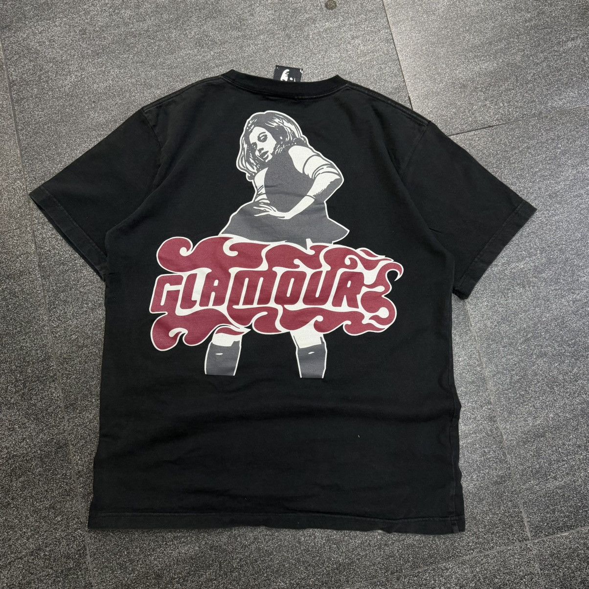 Hysteric Glamour Hysteric Glamour "Glamour Girl" Flame Tee Size US L / EU 52-54 / 3 - 5 Thumbnail
