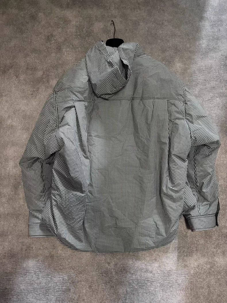 Balenciaga Balenciaga Plaid Full Print Zip Hooded Pocket Long Sleeve Size US M / EU 48-50 / 2 - 2 Thumbnail