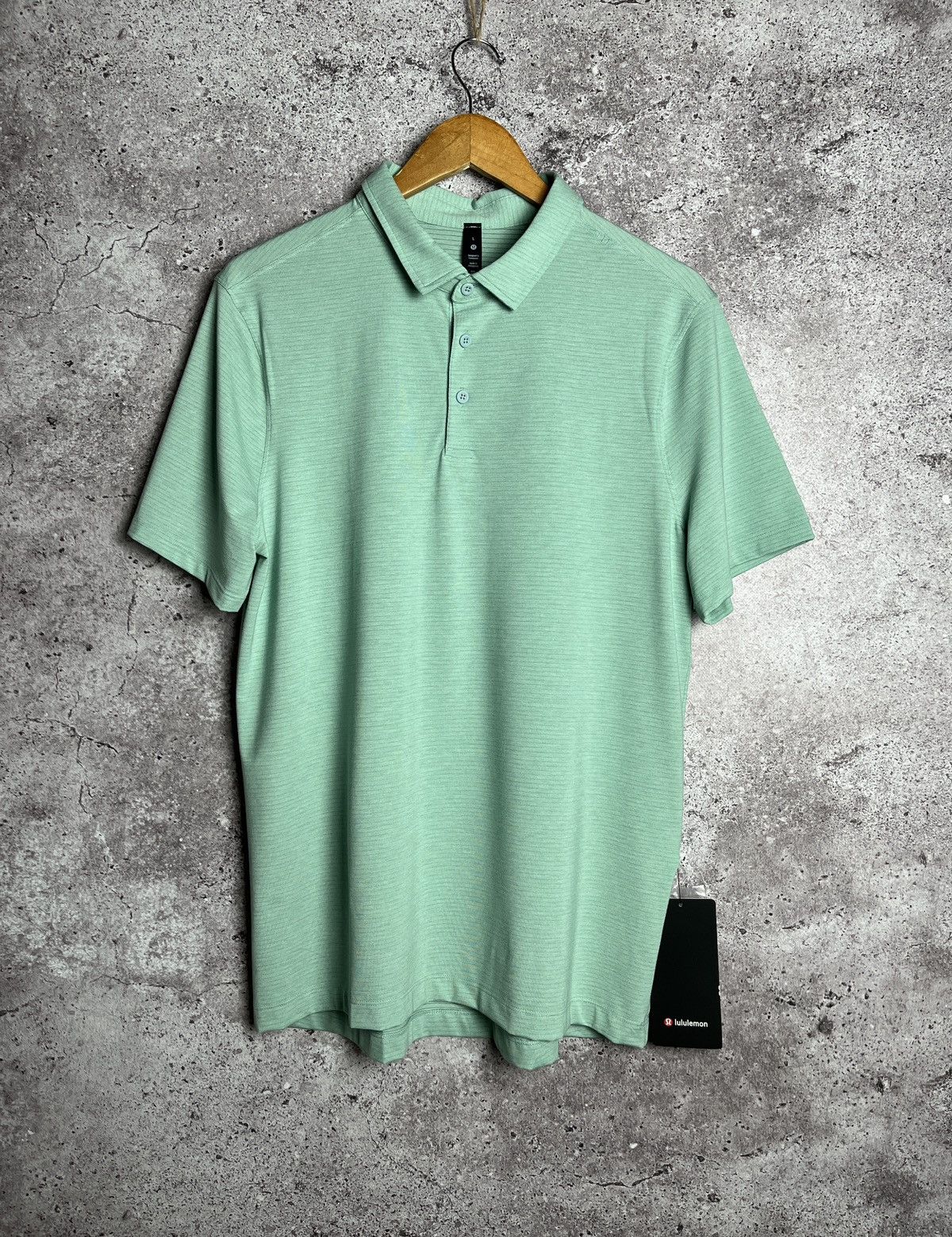 Lululemon Lululemon Evolution Polo Shirt Size US L / EU 52-54 / 3 - 1 Thumbnail