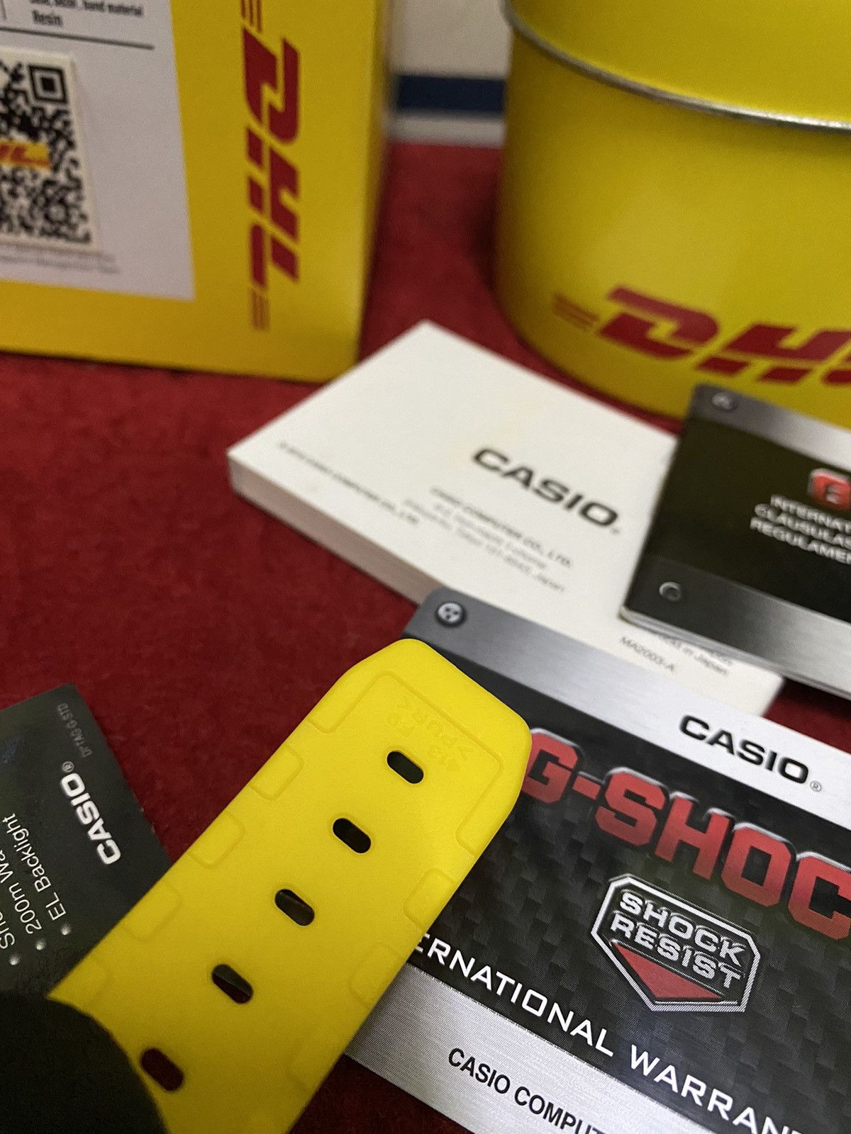 Casio × DHL × Japanese Brand Gshock x DHL for 50th years in Singapore Size ONE SIZE - 7 Thumbnail