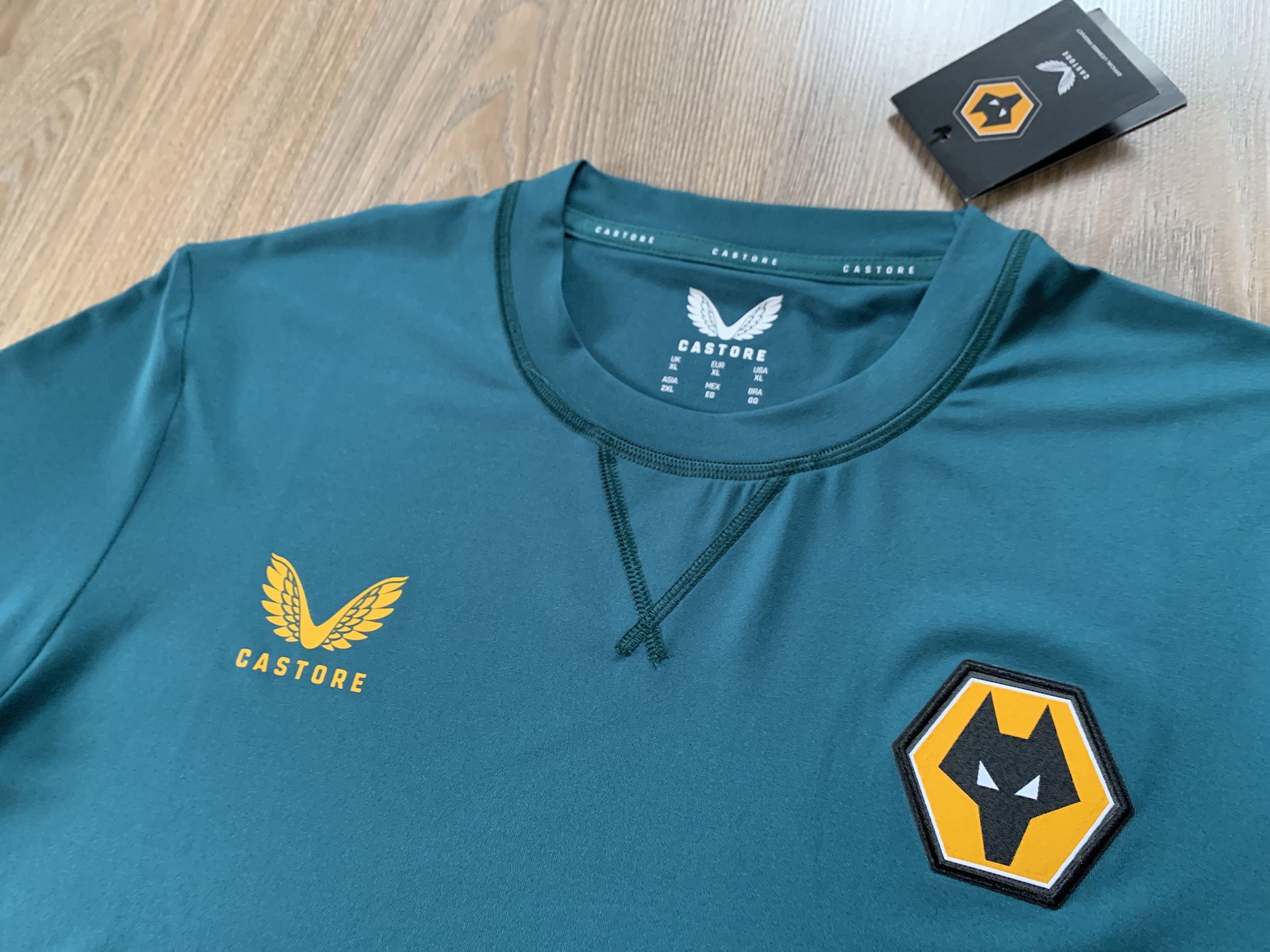 Castore Castore Wolves FC Soccer Jersey Size US XL / EU 56 / 4 - 5 Thumbnail