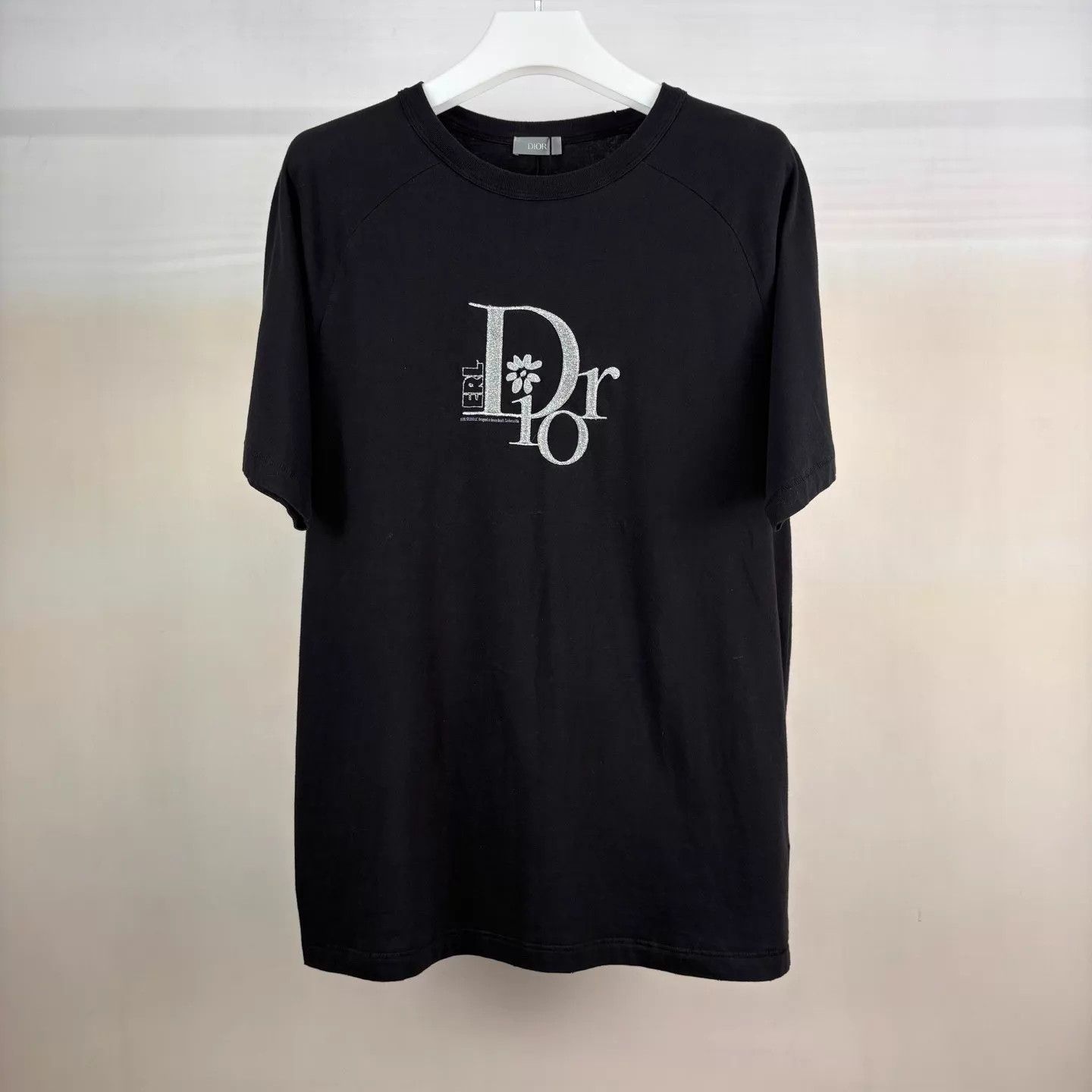 Dior Dior x ERL Black Logo Short Sleeve T-Shirt L Size US L / EU 52-54 / 3 - 1 Thumbnail