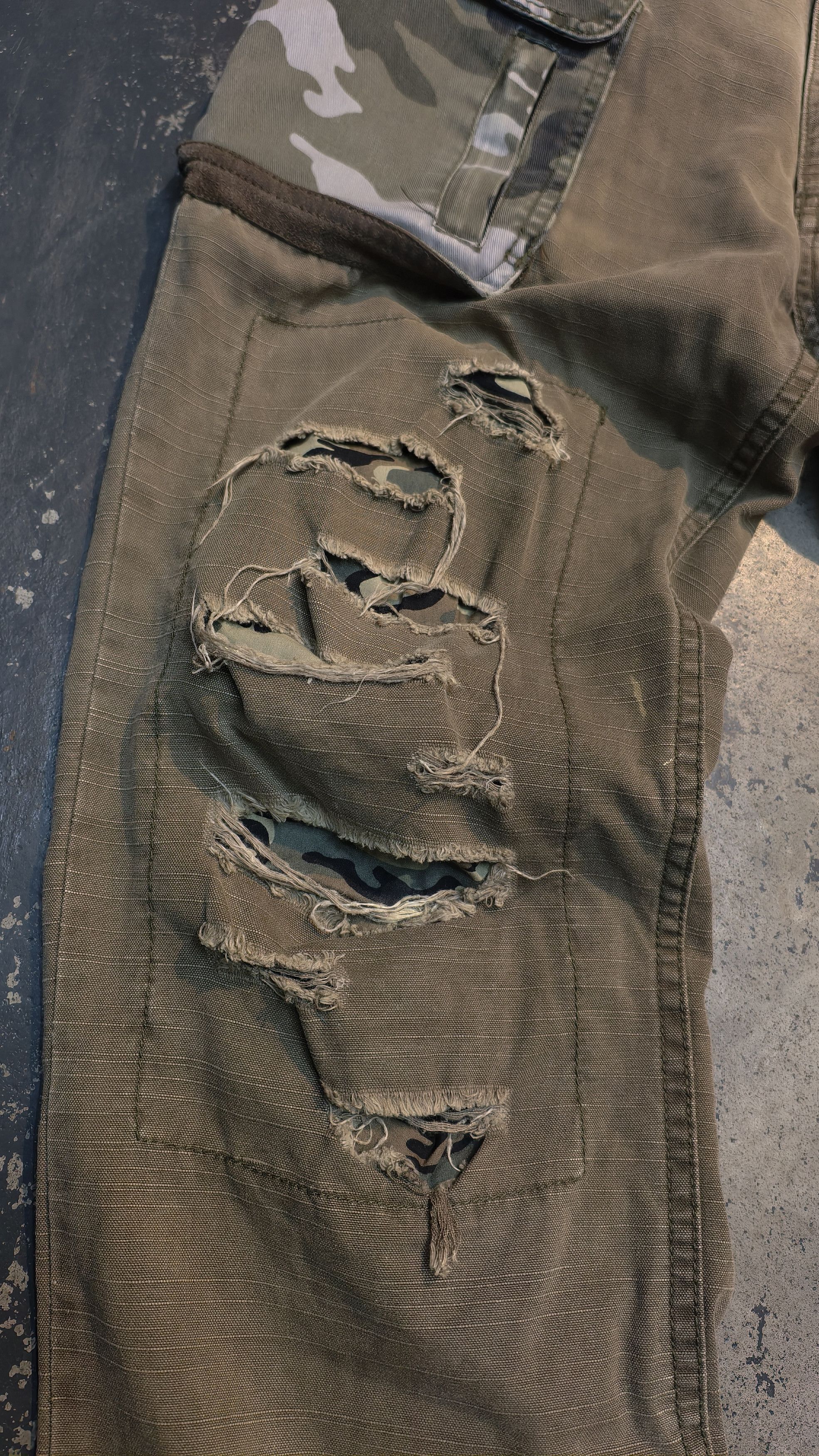 Stussy Stussy camo distressed design Size US 30 / EU 46 - 4 Thumbnail
