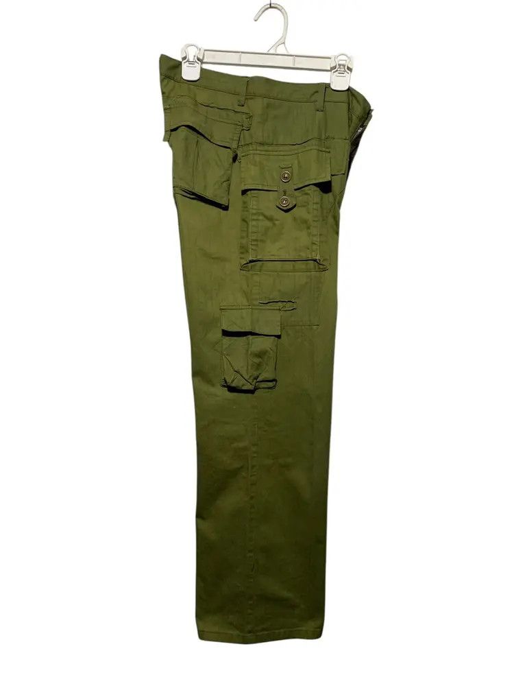Japanese Brand Sunao kuwahara reconstructed wide leg cargo pants by isse Size US 30 / EU 46 - 12 Thumbnail