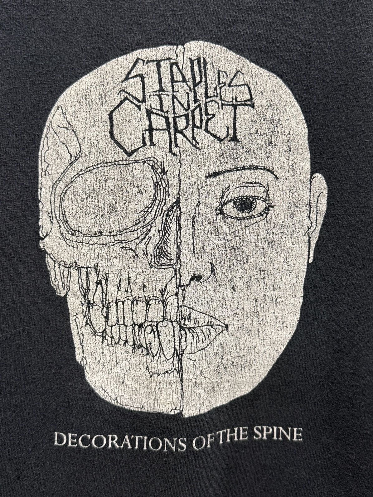 Band Tees × Vintage Vintage Staples In Carpet Punk Metal Band Faded Tee Size US L / EU 52-54 / 3 - 2 Thumbnail