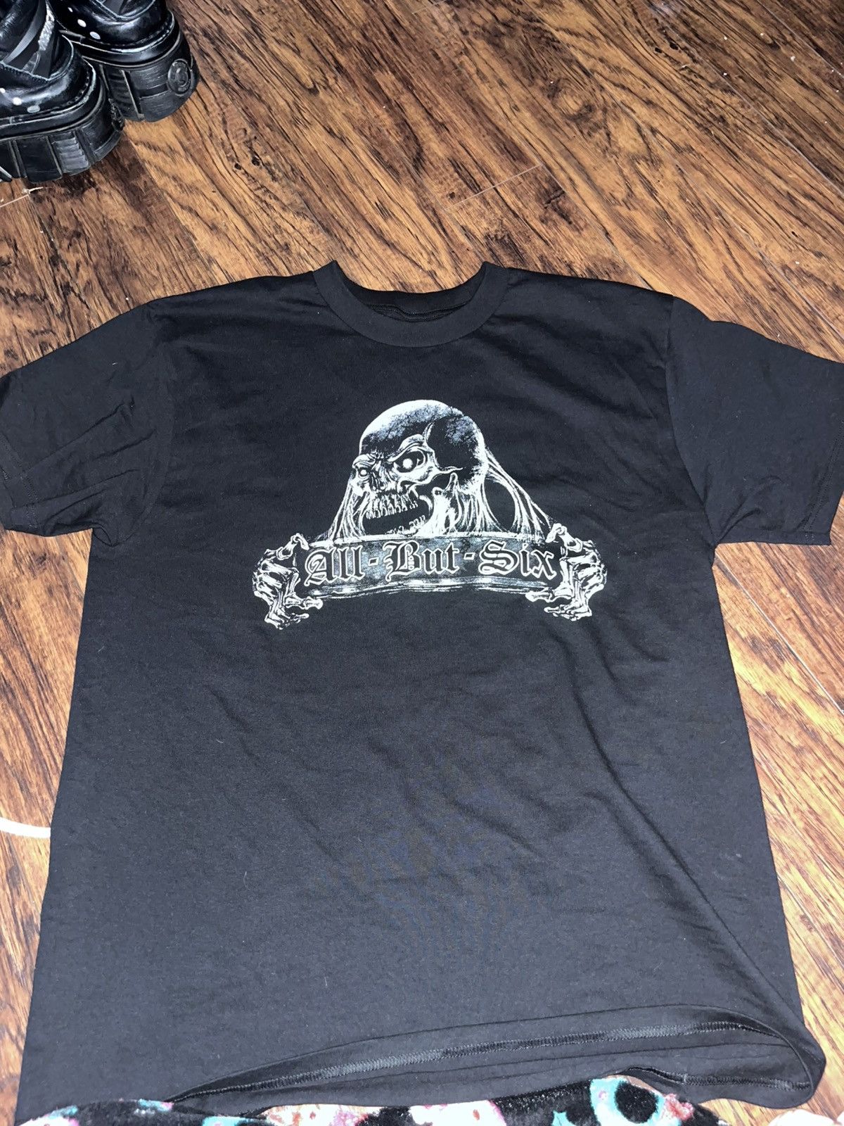 All But 6 tour shirt From Pouya and Fatnick concert