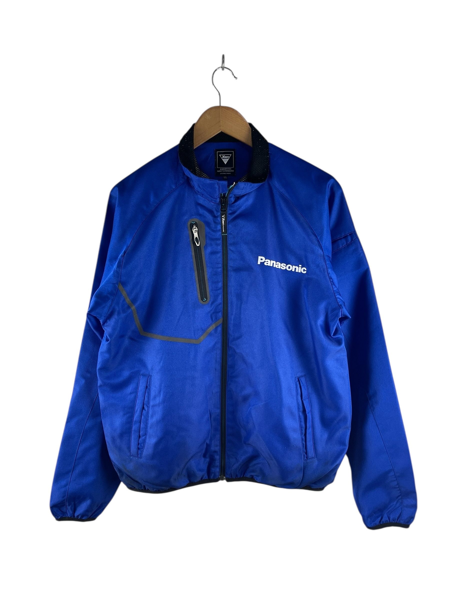 Vintage Vintage Panasonic XEBEC Workwear Windbreaker Jacket Size US L / EU 52-54 / 3 - 1 Thumbnail