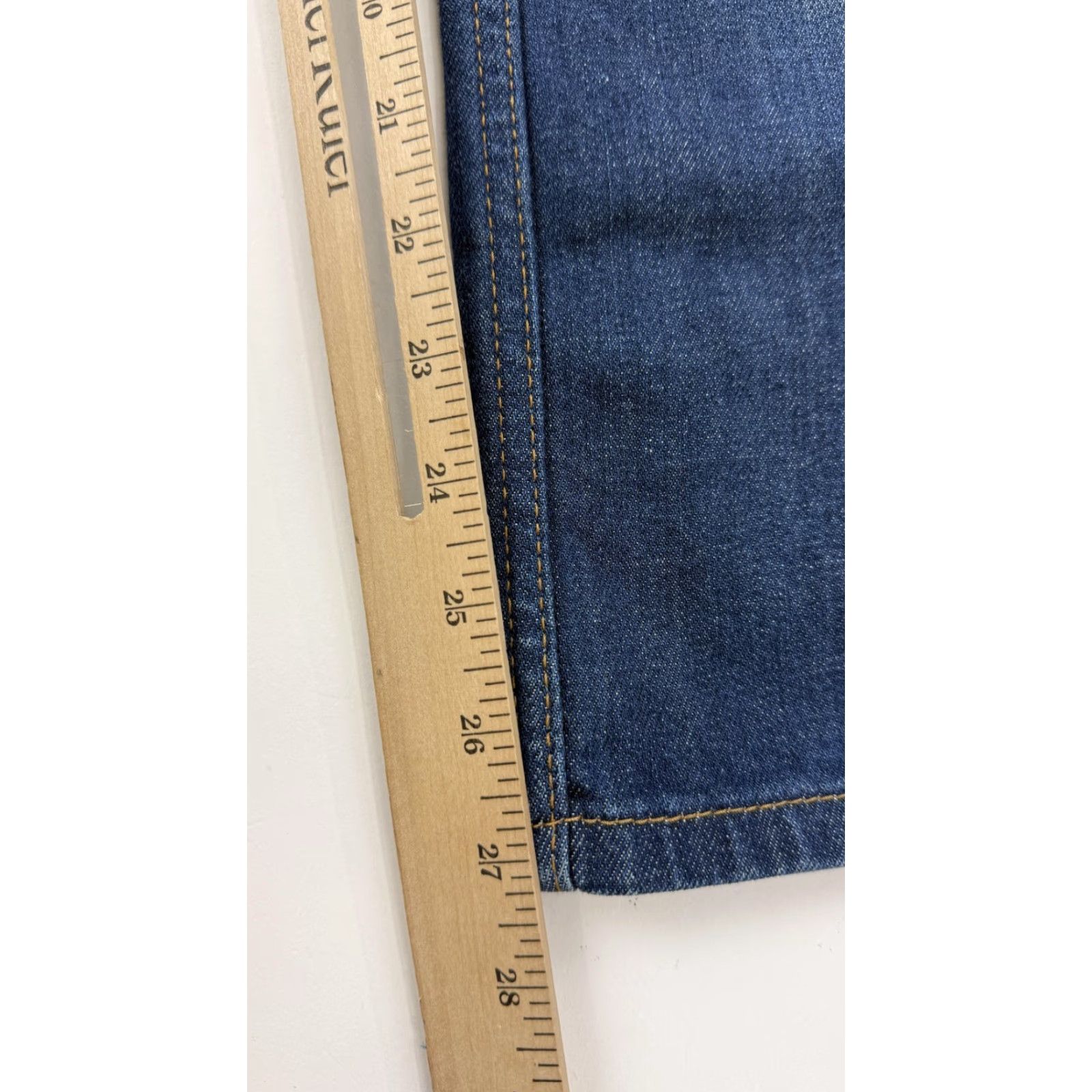 Levi's Levi's Jeans Mens 514 36x30 Blue Mid Rise WaterLess Straight Leg Denim Stretch Size US 36 / EU 52 - 7 Thumbnail