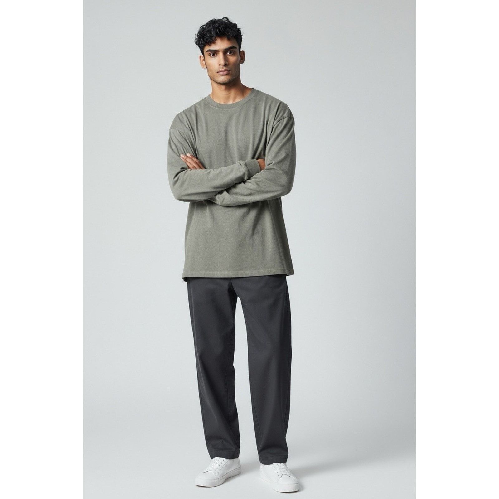 Gildan SKIMS T Shirt XL Heavyweight Cotton Mens Relaxed Long Sleeve Size US XL / EU 56 / 4 - 1 Thumbnail