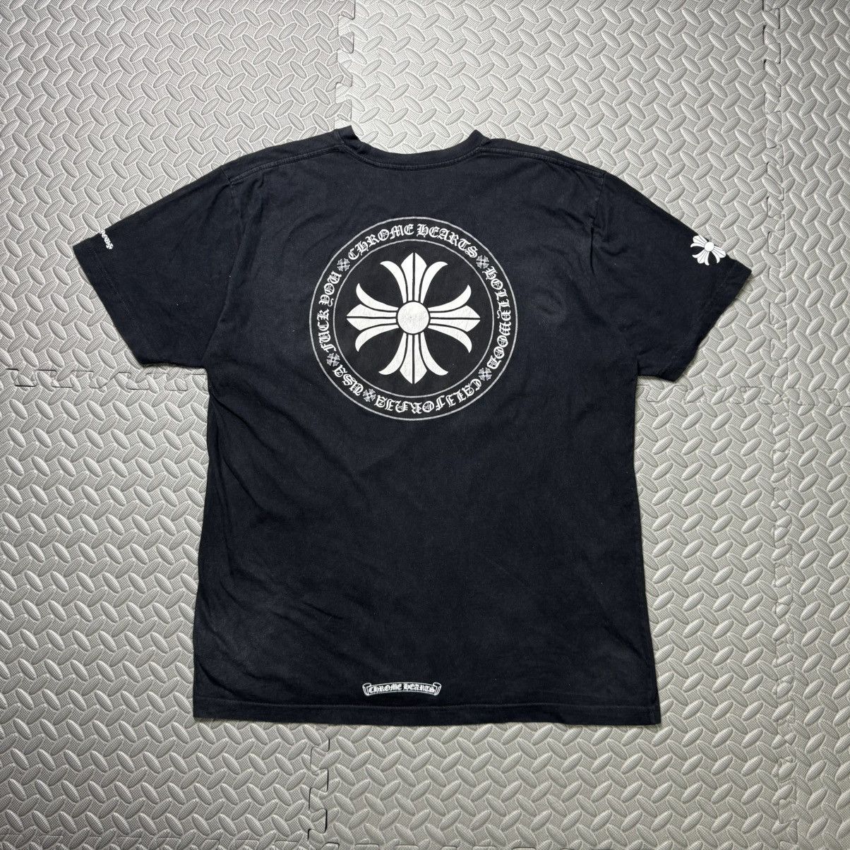 Chrome Hearts STEAL! CROSS PLUS STAMP TEE Size US XL / EU 56 / 4 - 2 Thumbnail