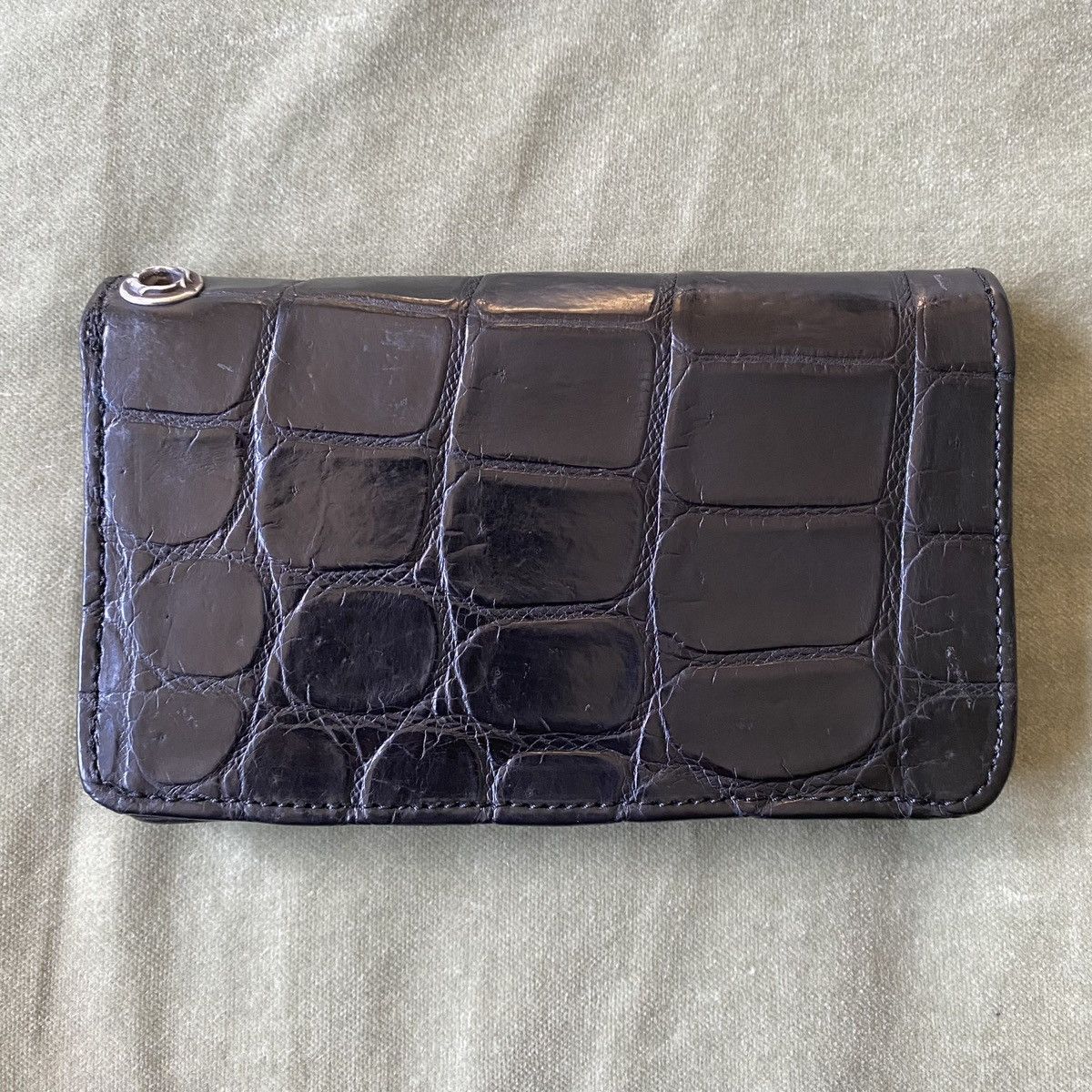 Chrome Hearts Chrome Hearts Alligator Celtic Fold Leather Wallet Size ONE SIZE - 2 Thumbnail