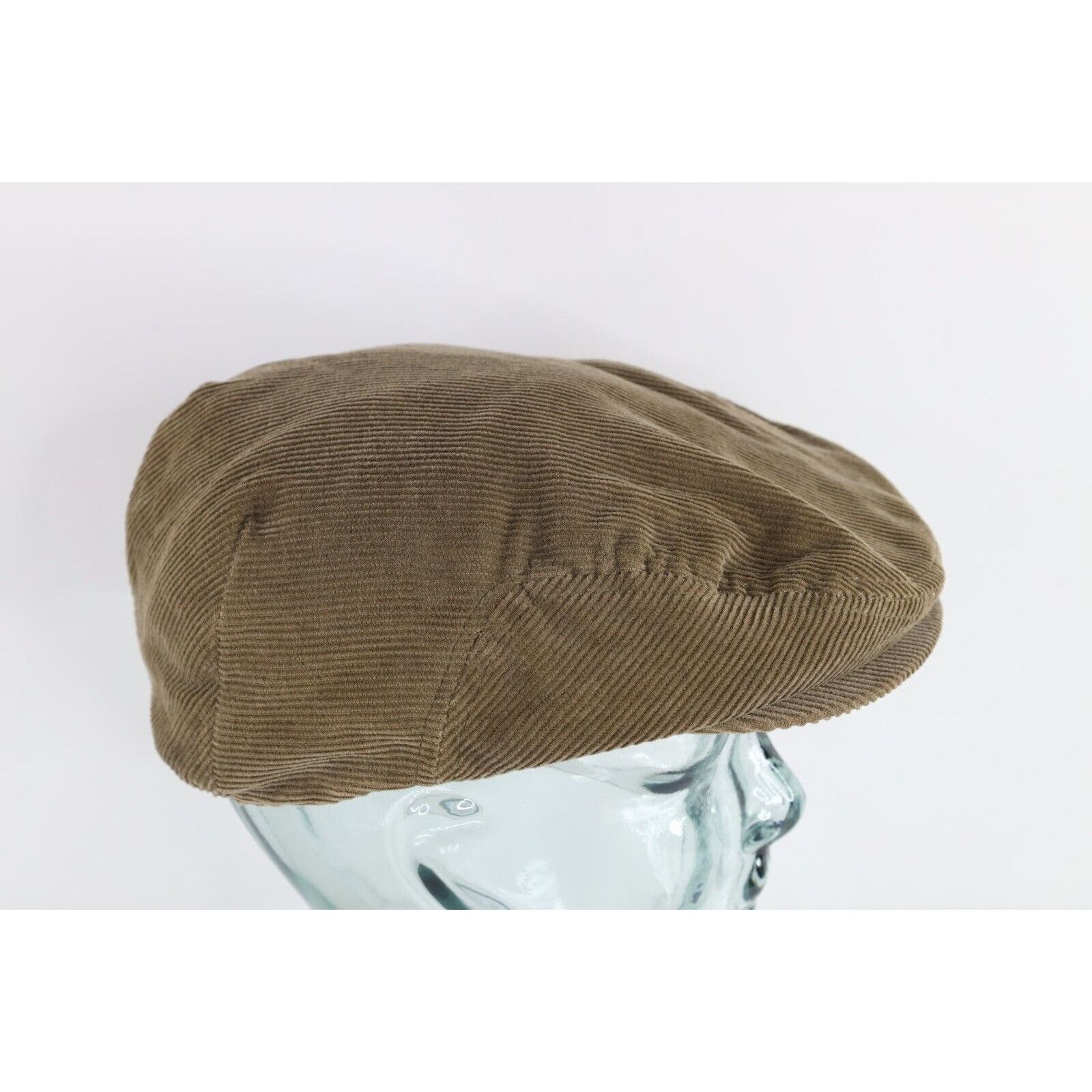 Vintage Vintage 90s Streetwear Quilted Corduroy Newsboy Cabbie Hat Size ONE SIZE - 3 Thumbnail