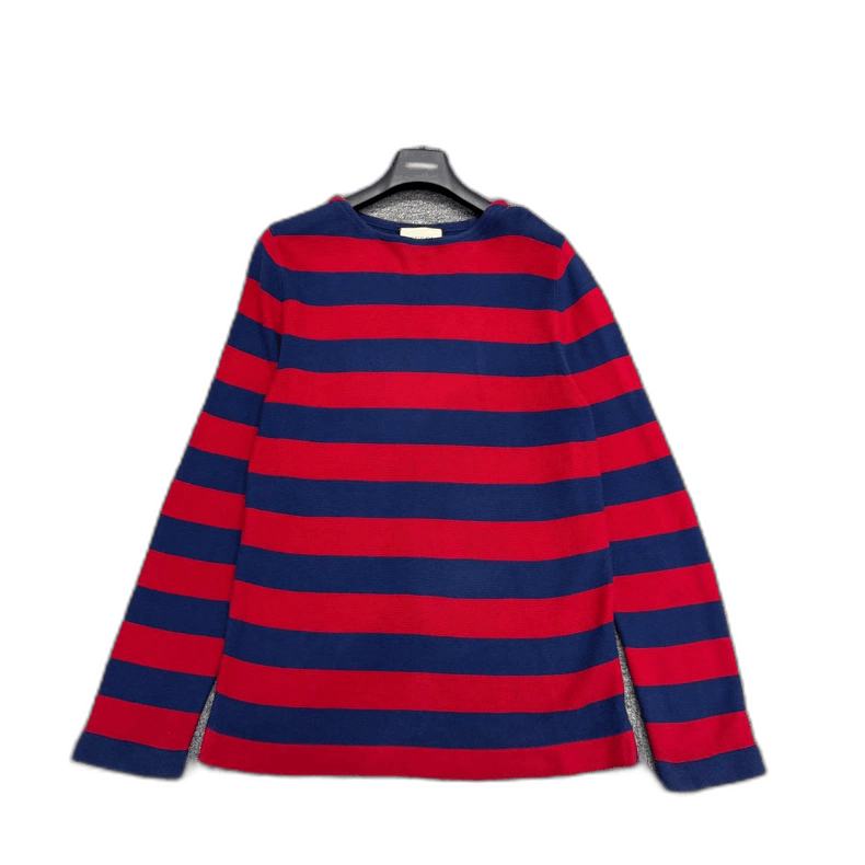 Gucci Gucci embroidered stripe long sleeve top Size US M / EU 48-50 / 2 - 1 Thumbnail