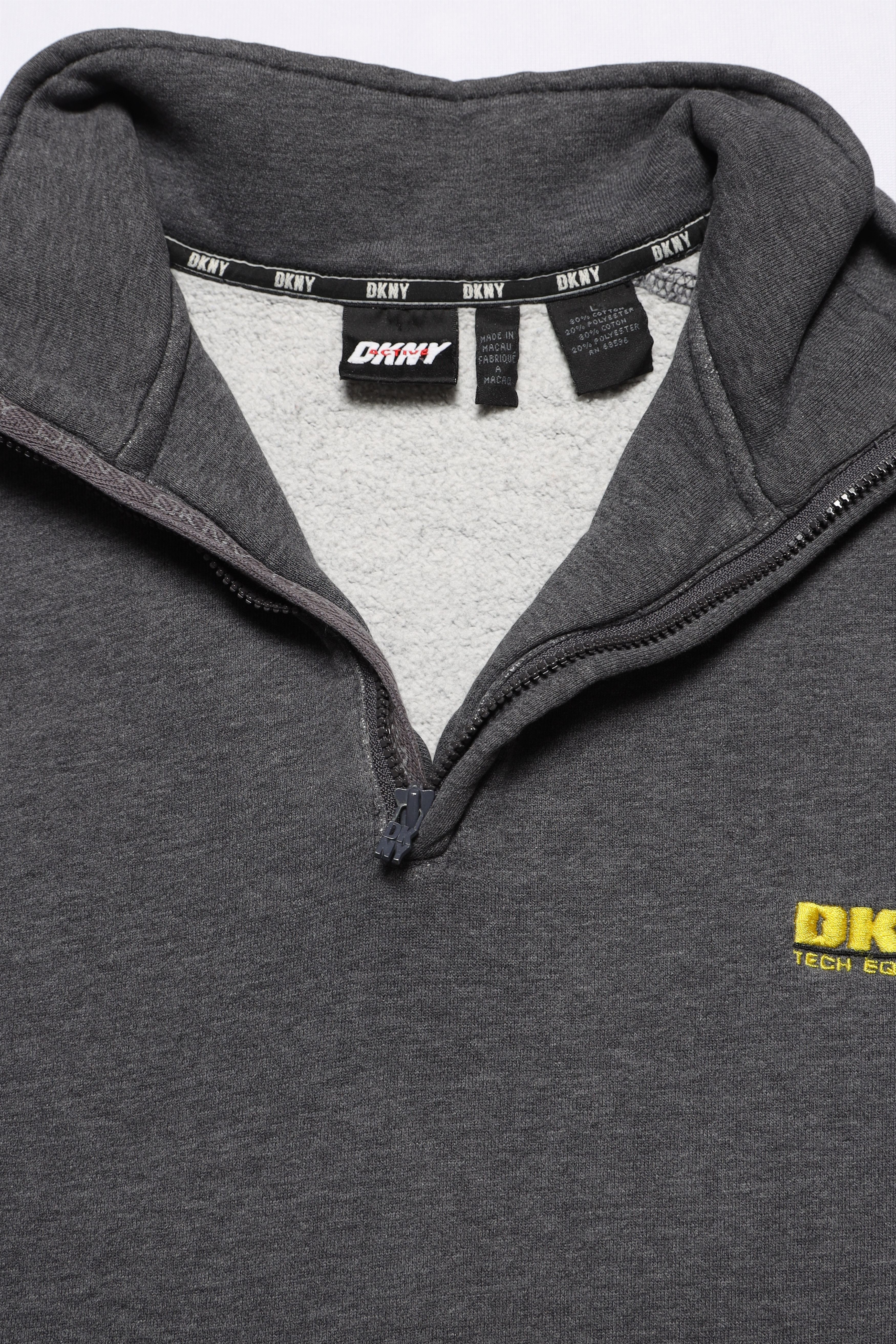 DKNY DKNY vintage half-zip sweatshirt Size US L / EU 52-54 / 3 - 4 Thumbnail