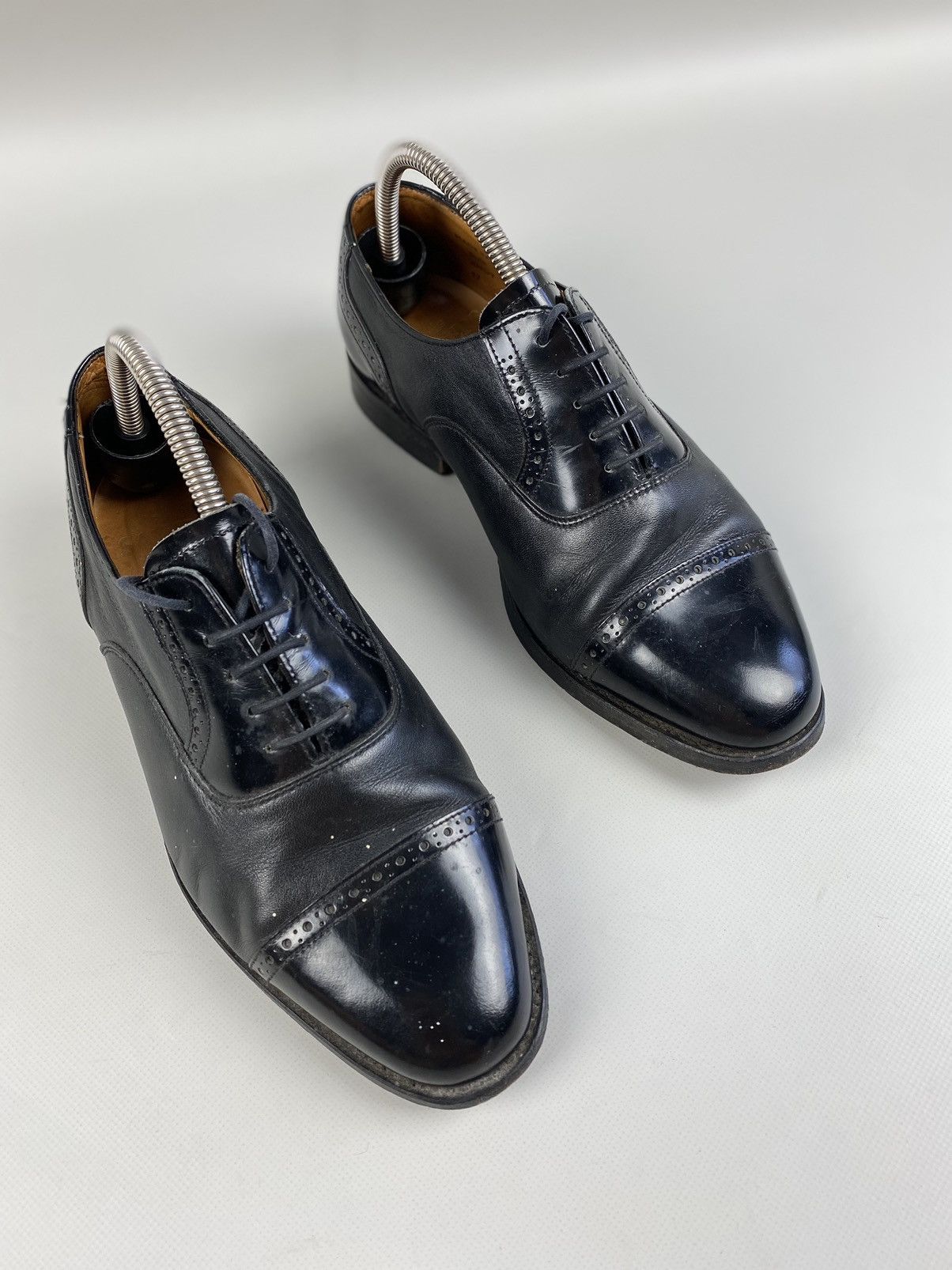 Sanders Sanders England Andy men’s leather formal Oxford shoes Size US 8 / EU 41 - 5 Thumbnail