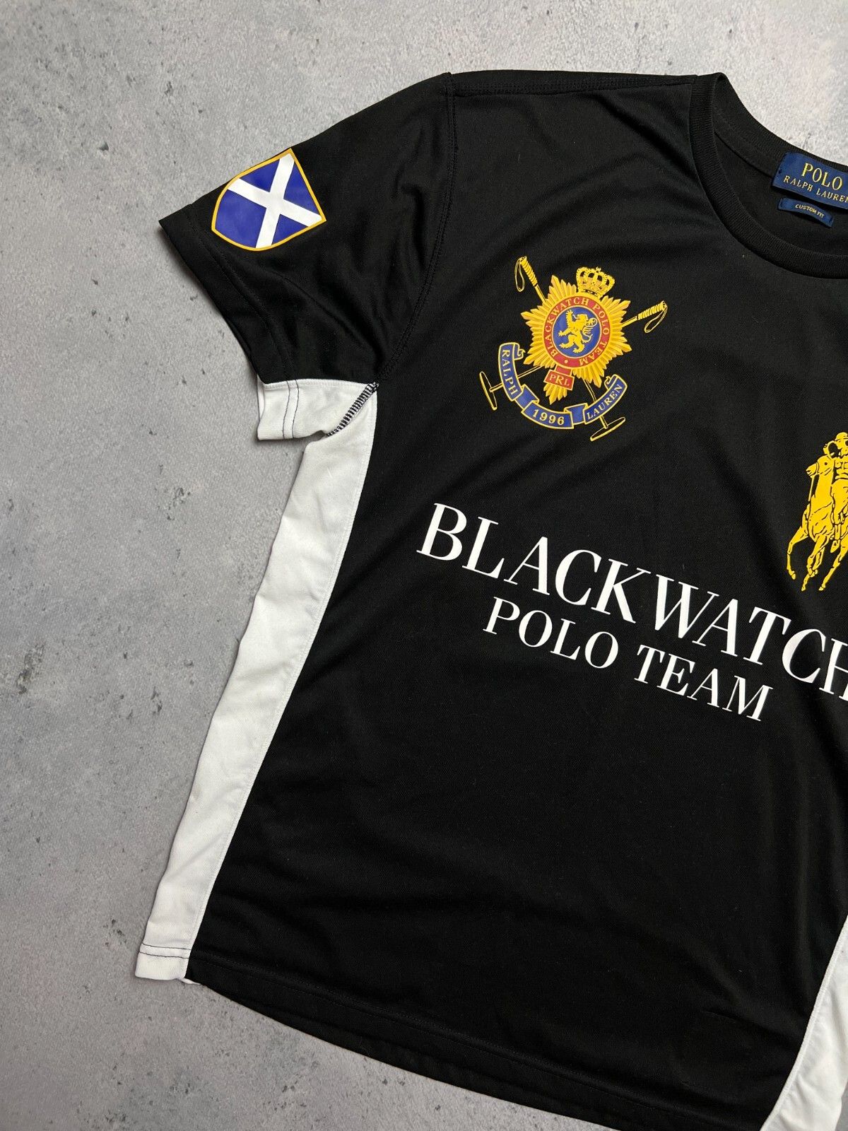 Polo Ralph Lauren Polo Ralph Lauren Black Watch Polo Team T-Shirt 00s Size US S / EU 44-46 / 1 - 2 Thumbnail