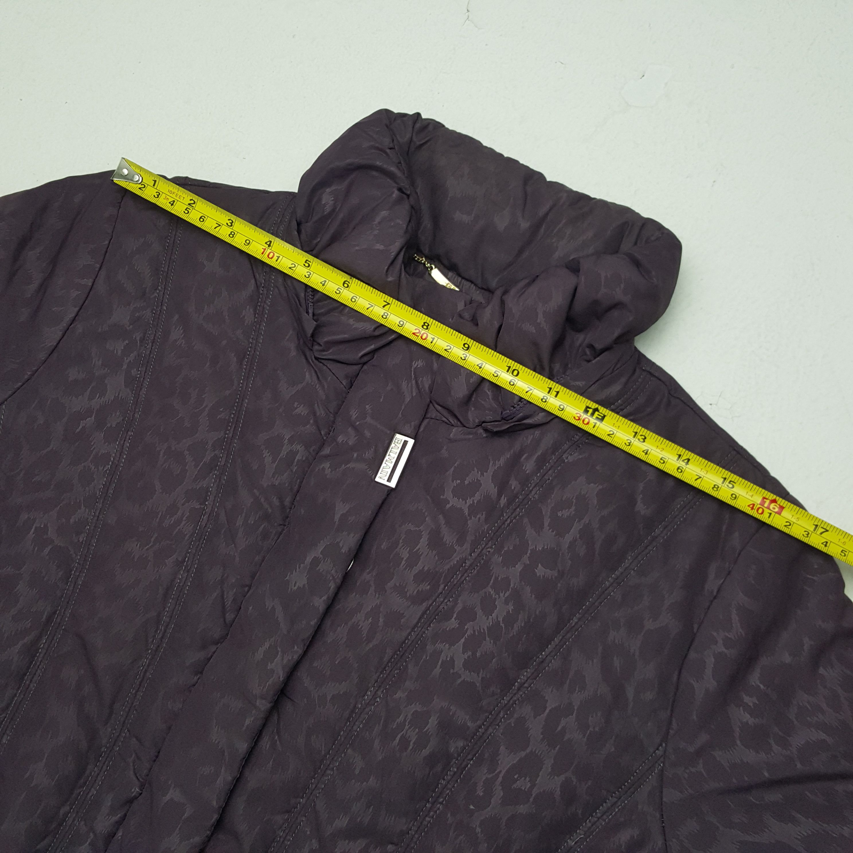 Balmain × Vintage Vintage Balmain Leopard Winter Puffer Jacket Size US M / EU 48-50 / 2 - 6 Thumbnail