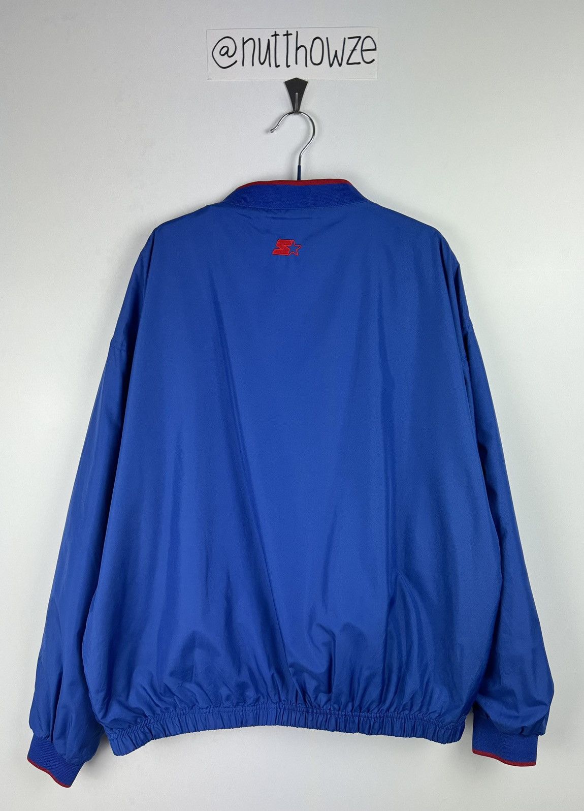 Starter Vintage Y2K Kansas Jayhawks Microfiber Pullover Jersey Size US XL / EU 56 / 4 - 2 Thumbnail