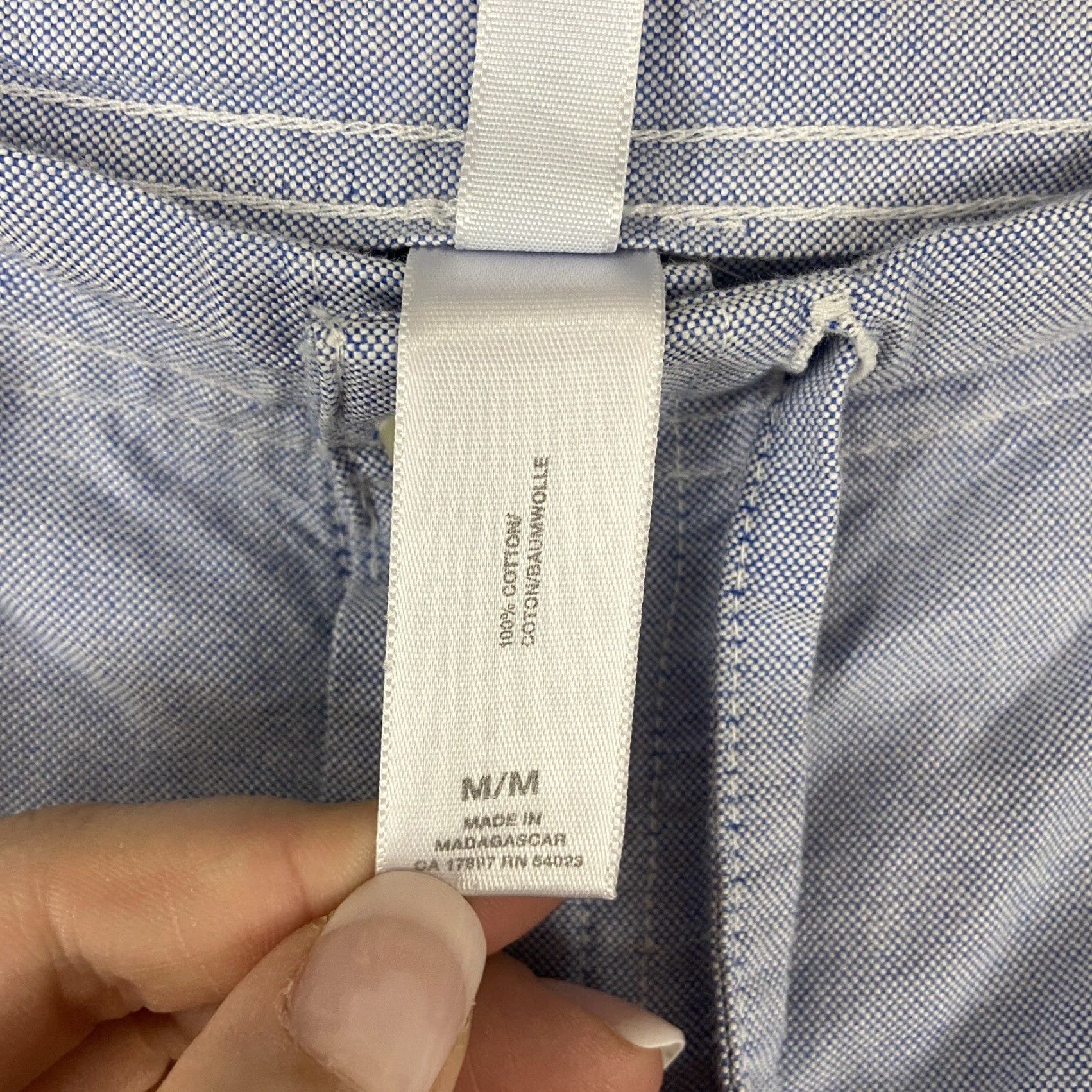 Gap GAP BODY Blue Loose Fit Pants Regular M 30in Mens Size US 31 - 7 Thumbnail