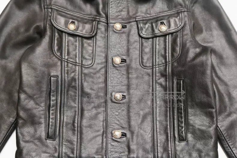 RRL Ralph Lauren RRL Ralph Lauren Vintage distressed buffalo leather silver Size US M / EU 48-50 / 2 - 4 Thumbnail