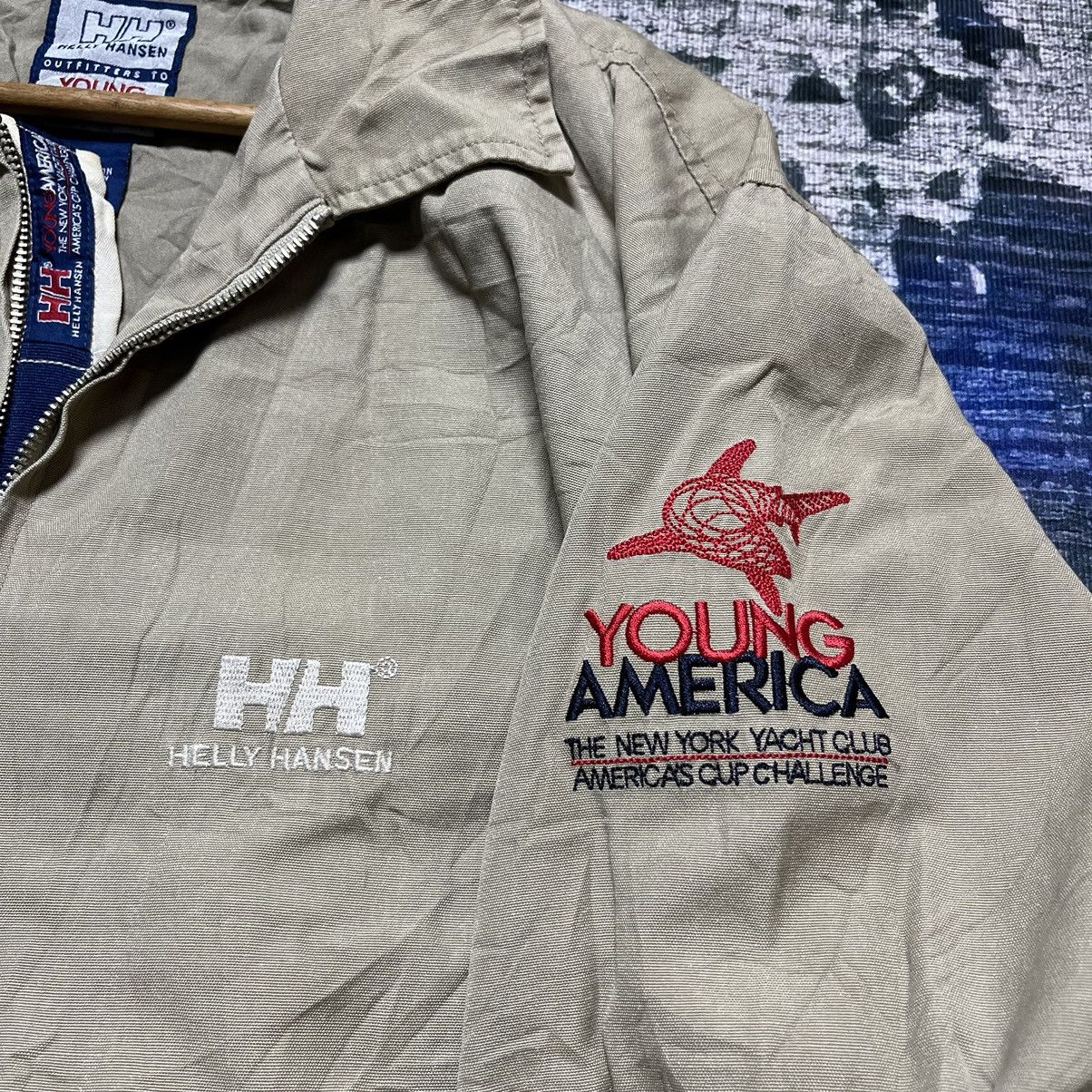 Helly Hansen × Japanese Brand × Vintage 🔥Vintage Helly Hansen Olympic Sport USA Zipper Jacket Size US L / EU 52-54 / 3 - 3 Thumbnail