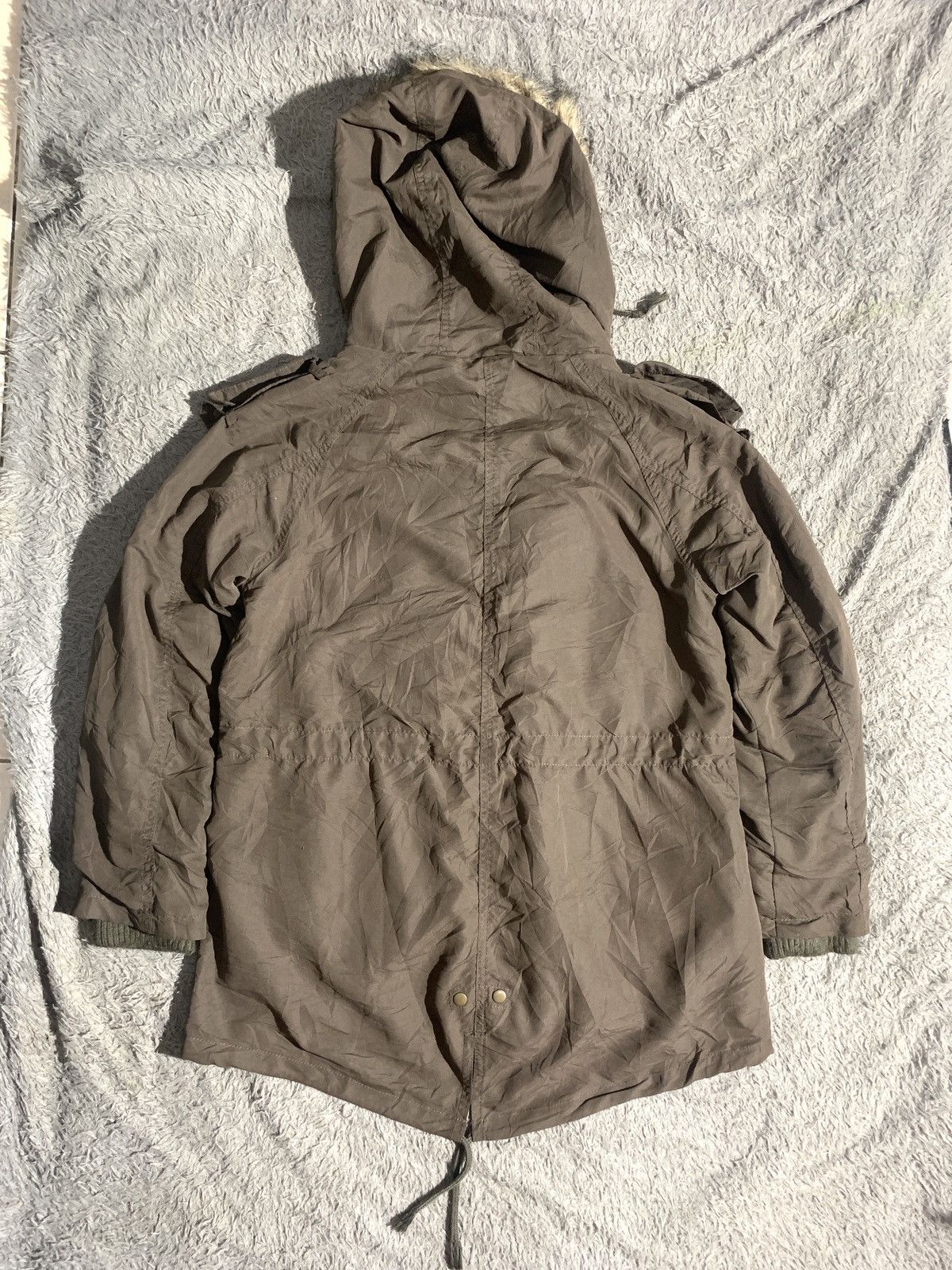If Six Was Nine × Japanese Brand × Le Grande Bleu (L.G.B.) JAPANESE ELANCARE DUE JACKET FUR HOODIE LGBSTYLE Size US L / EU 52-54 / 3 - 6 Thumbnail