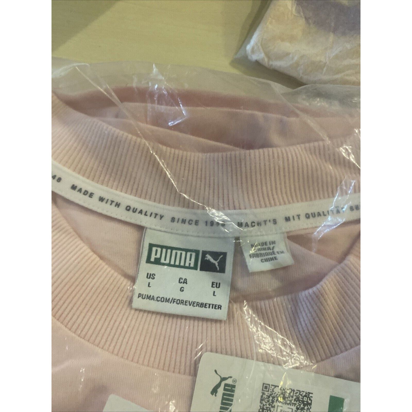 Puma Puma Tennis Club Court Graphic tee t-shirt Rare Pint NWT $65 Size US L / EU 52-54 / 3 - 6 Thumbnail