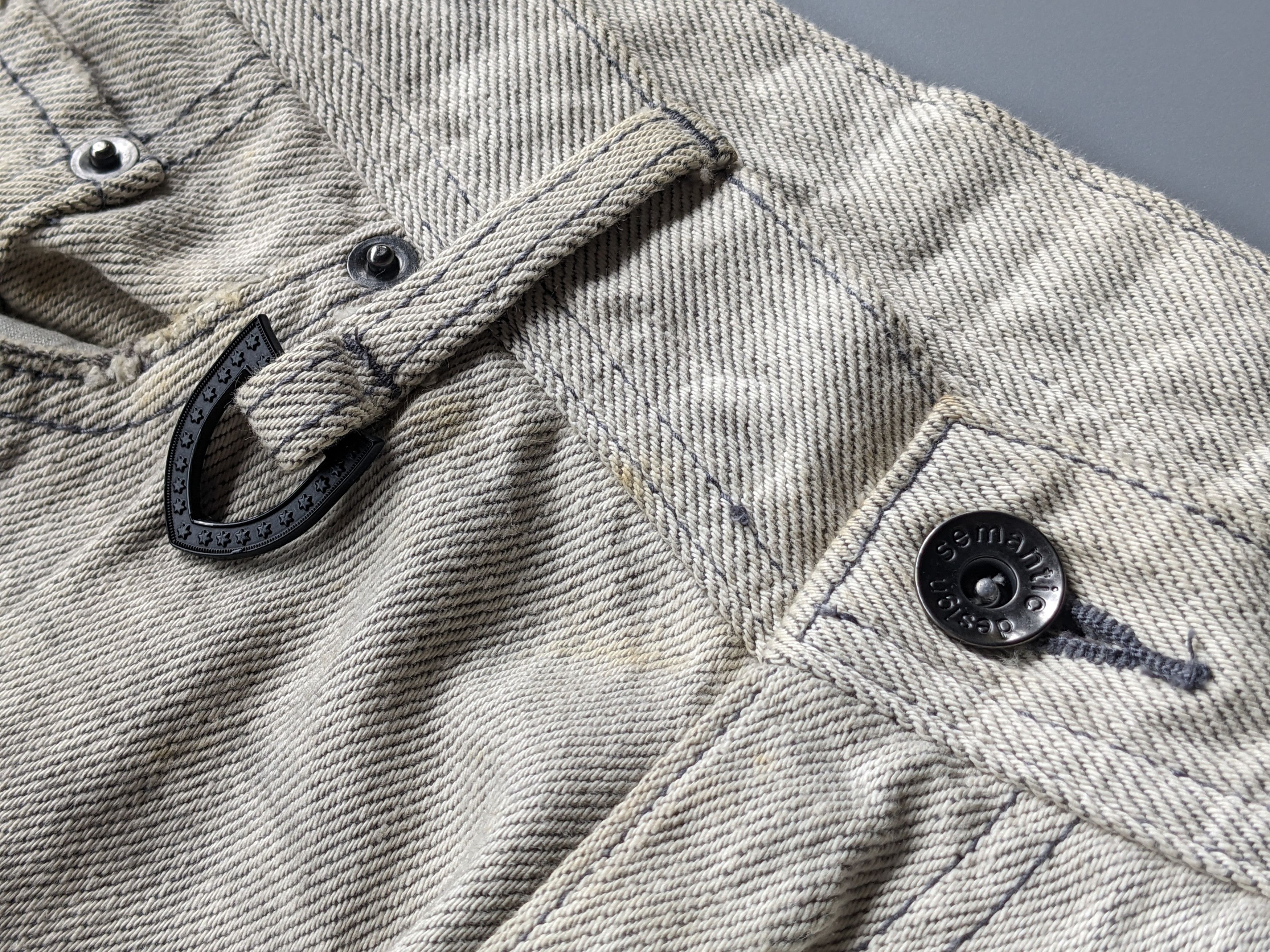 semanticdesign Semantic Design ripped distressed boro jeans Size US 34 / EU 50 - 7 Thumbnail