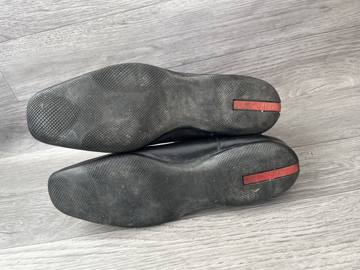 Prada Prada black leather Chelsea boots sz 8.5 Size US 9.5 / EU 42-43 - 9 Thumbnail