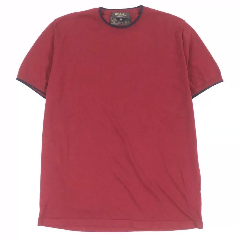 Loro Piana LORO PIANA Luo Ma Mao Island cotton blend T-shirt Size M / US 6-8 / IT 42-44 - 1 Thumbnail