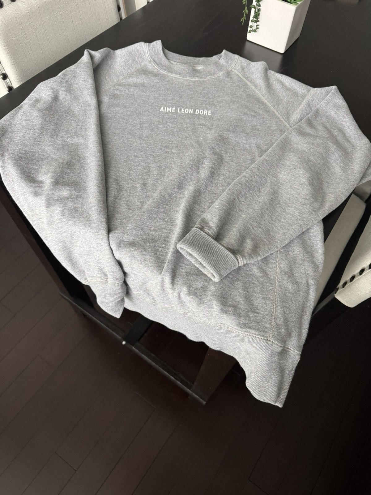 Aime Leon Dore Aime leon dore gray crewneck Size US M / EU 48-50 / 2 - 1 Thumbnail